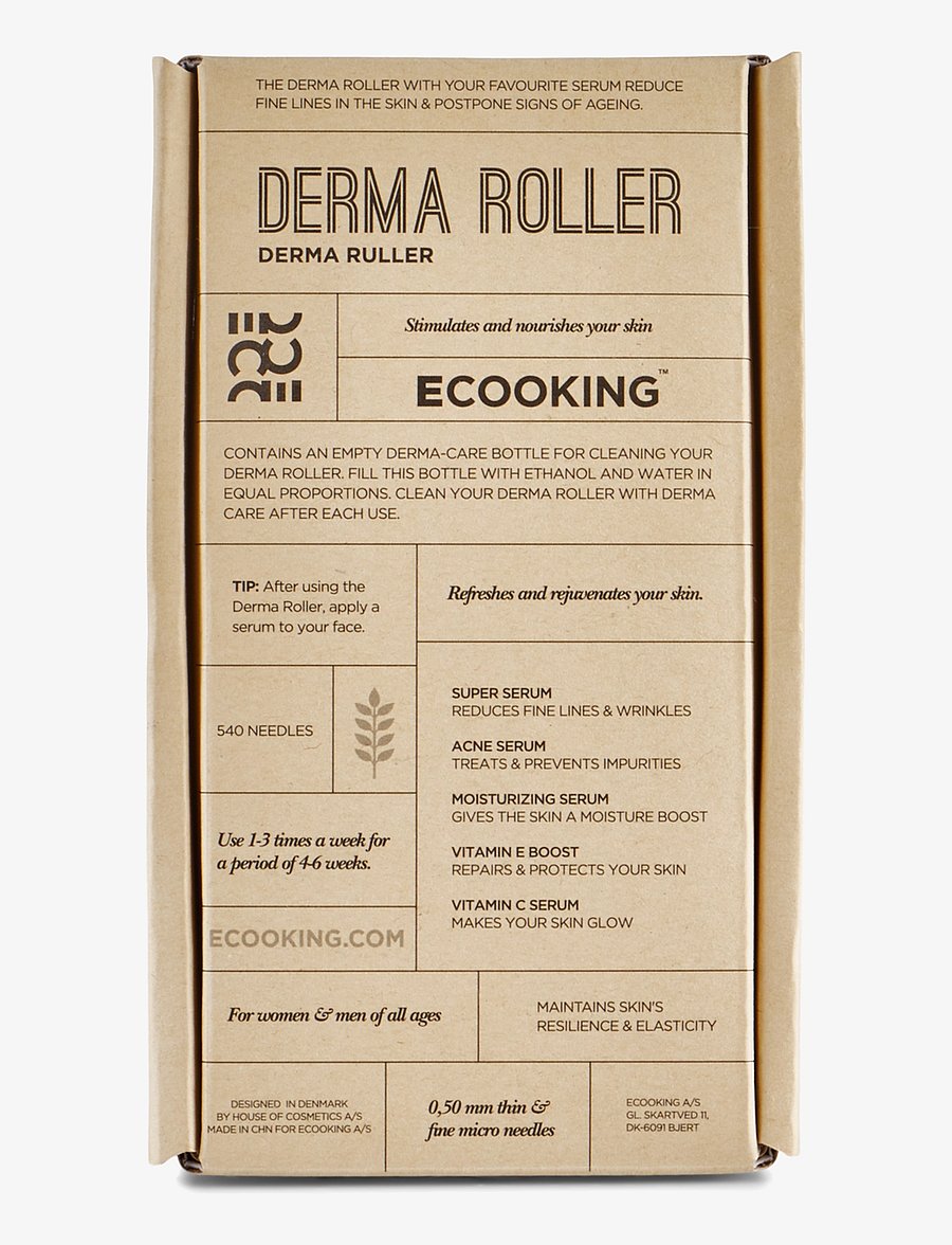 ECOOKING - Derma Roller - multi languages - no color - 3