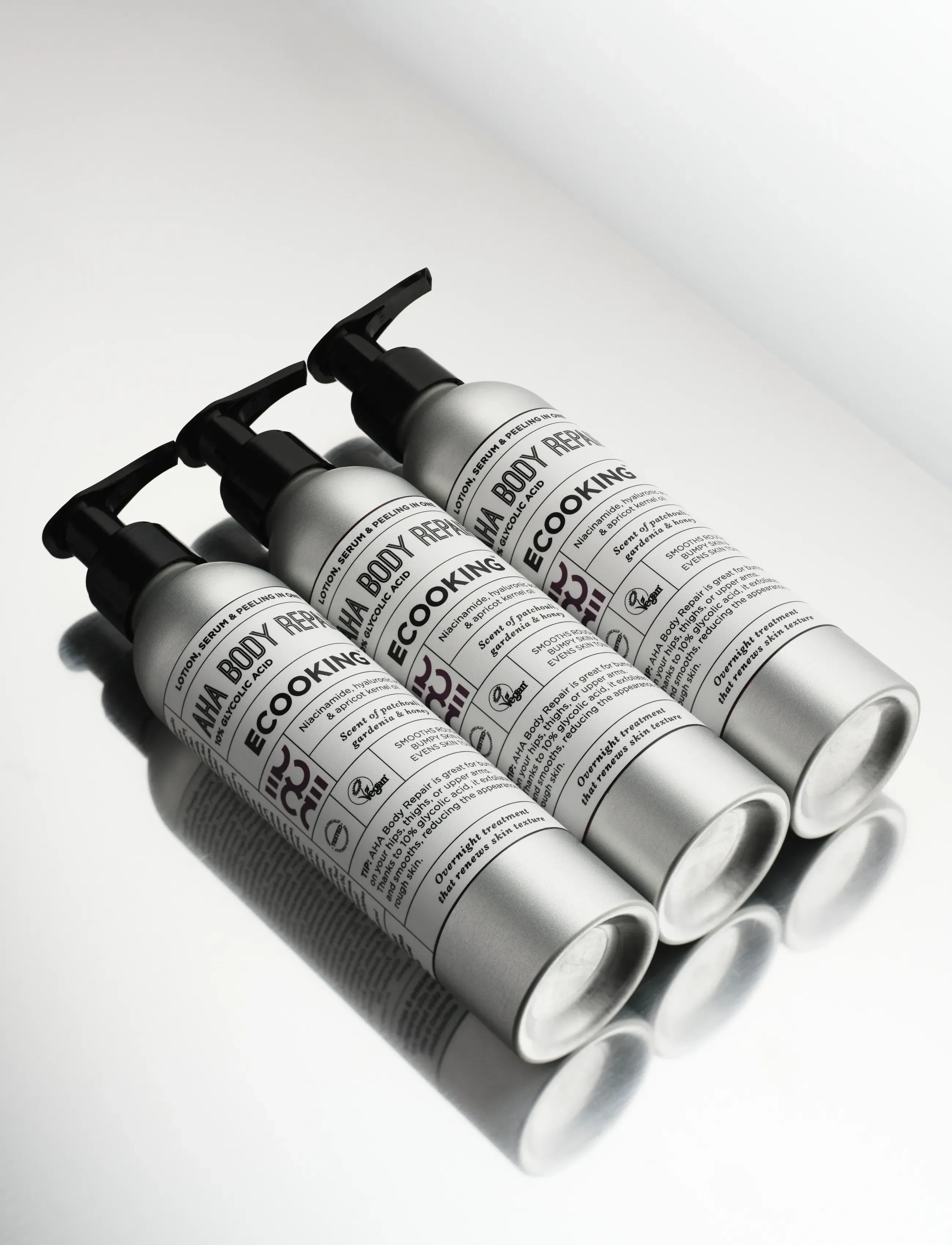 ECOOKING Aha Body Repair - 200 ml, 200 ml, Silver, Kropspleje > Cremer & Lotions & Bodybutter, Dame