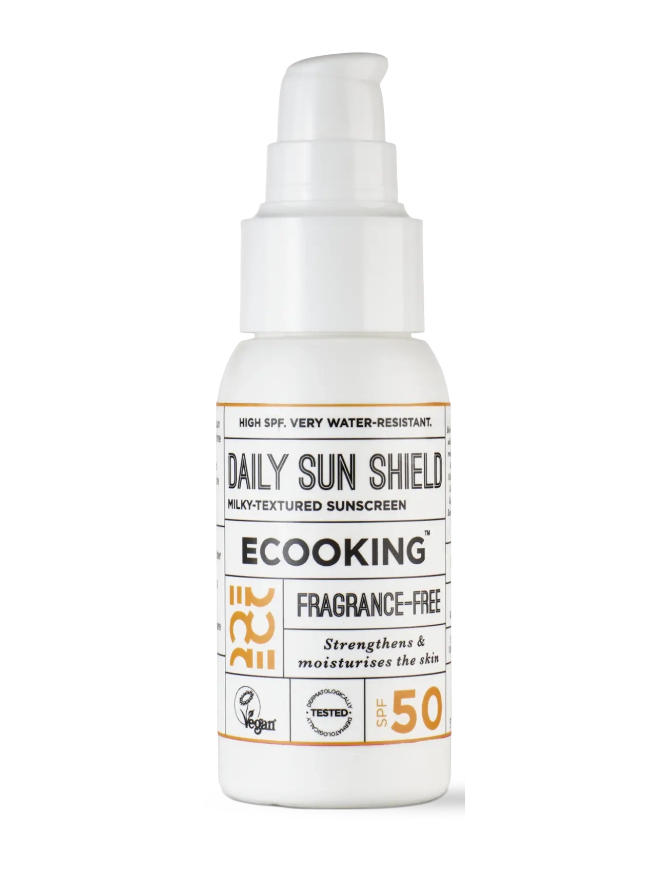 ECOOKING Ecooking Daily Sun Shield - Spf50 - 50 ml, 50 ml, Nude, Solprodukter > Solpleje, Dame