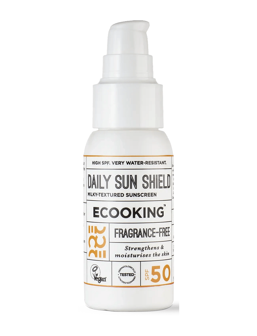 ECOOKING - ECOOKING Daily Sun Shield - SPF50 - 50 ml - til ansigtet - clear - 0