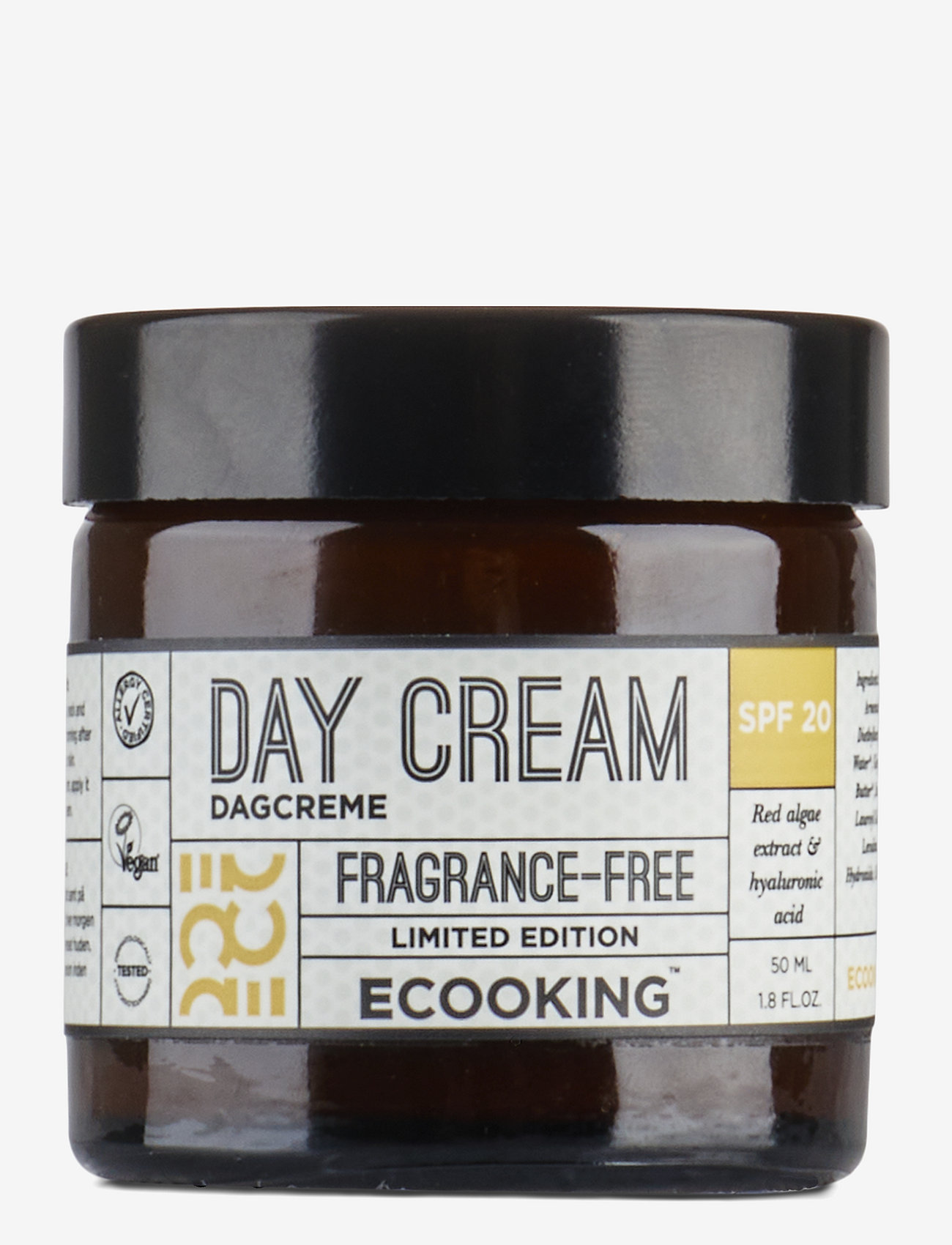 ECOOKING - Day cream SPF 20 - 50 ml - dagcremer - no color - 1