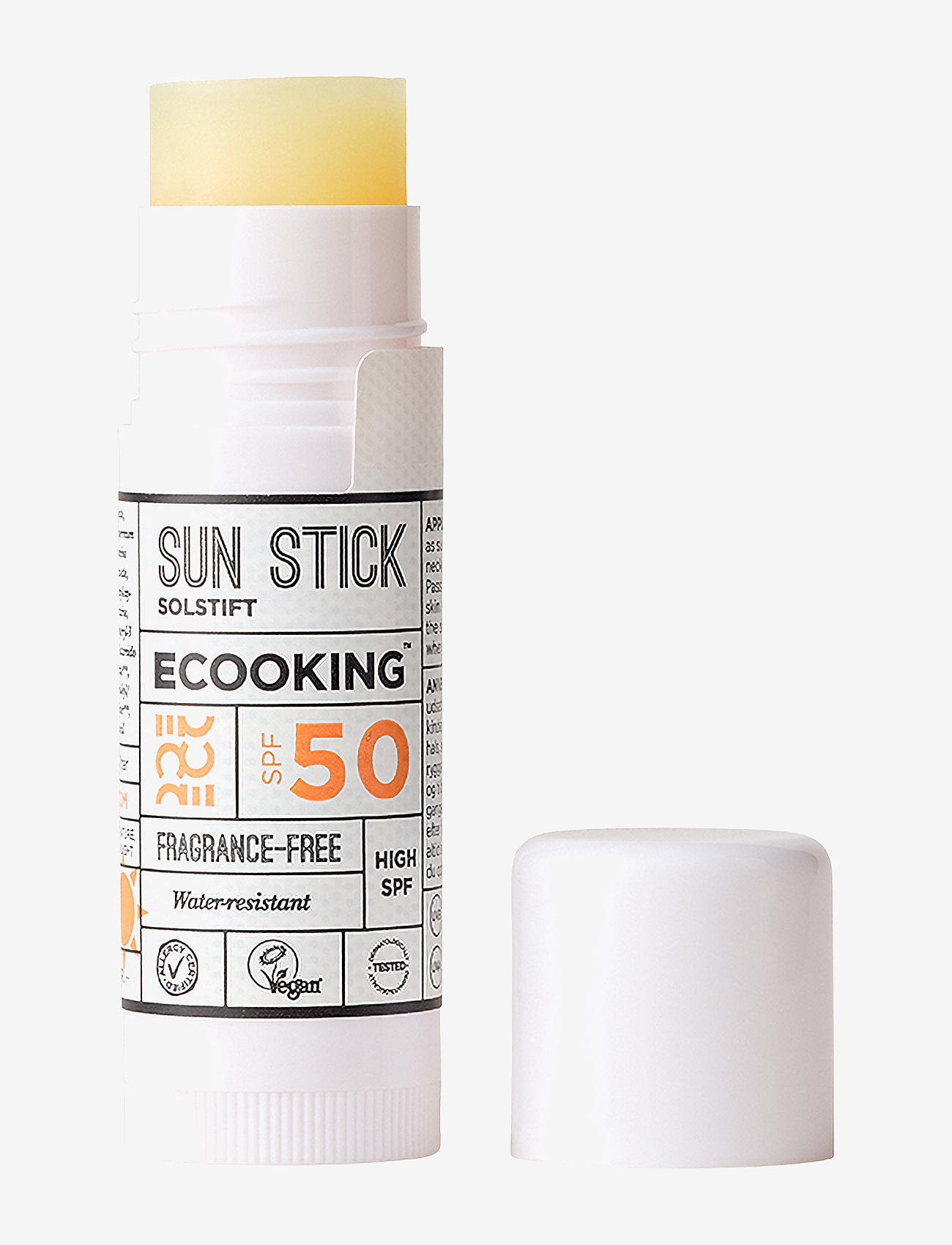 ECOOKING - Sun stick SPF 50 - for ansiktet - no color - 1