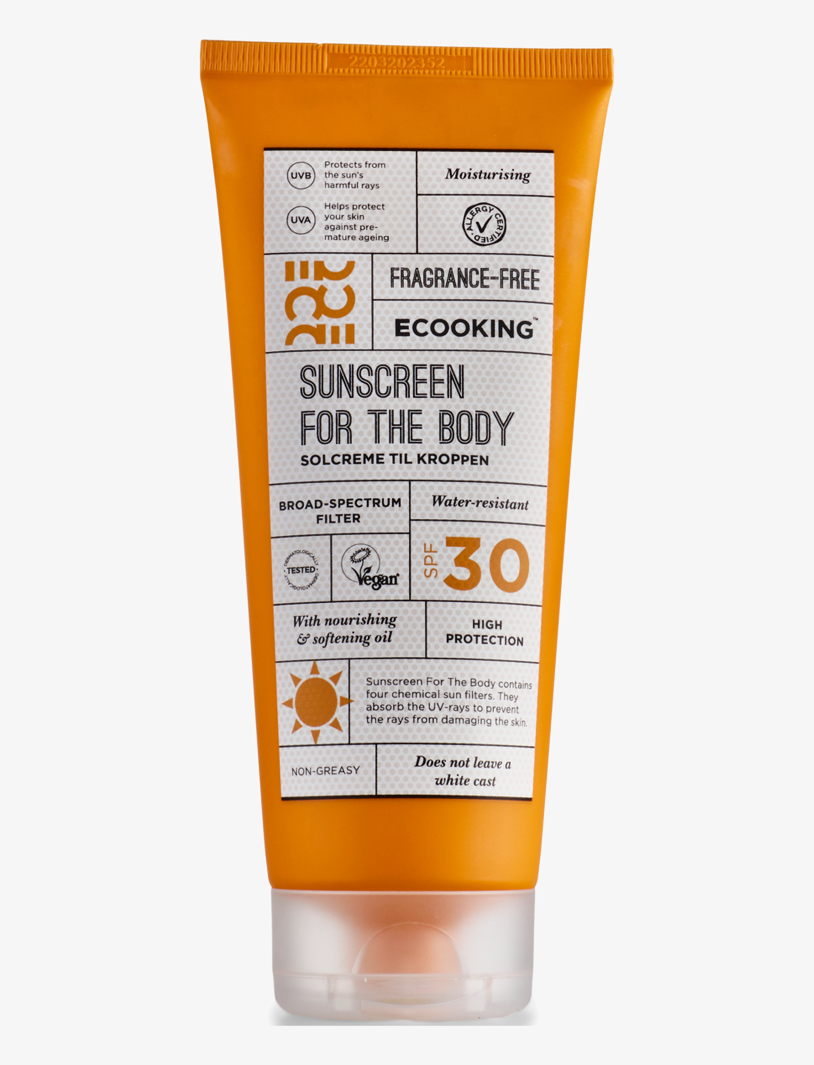 ECOOKING Sunscreen Body Spf 30 200 Ml, Body, Nude, Str: 200 ML