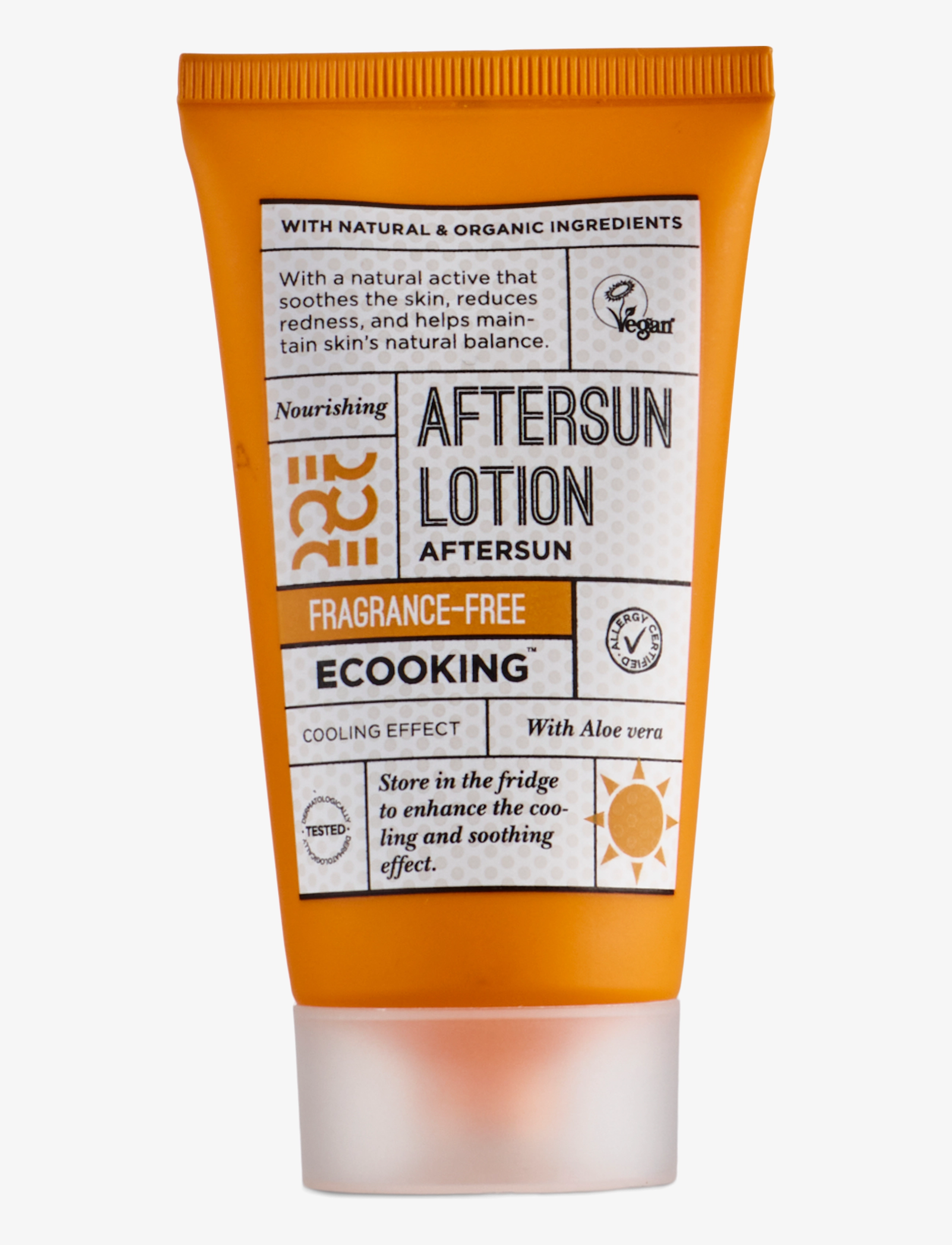 ECOOKING Aftersun Fragrance Free (Small), After Solpleje, Nude, Str: 75 ml