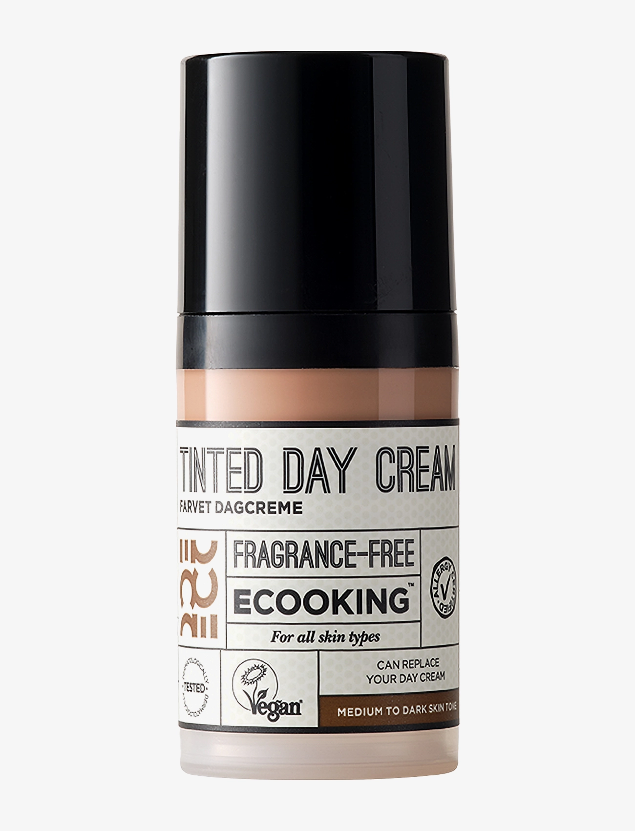 ECOOKING Tinted Day Cream - Medium/Dark - Julkalender - MEDIUM/DARK / clear