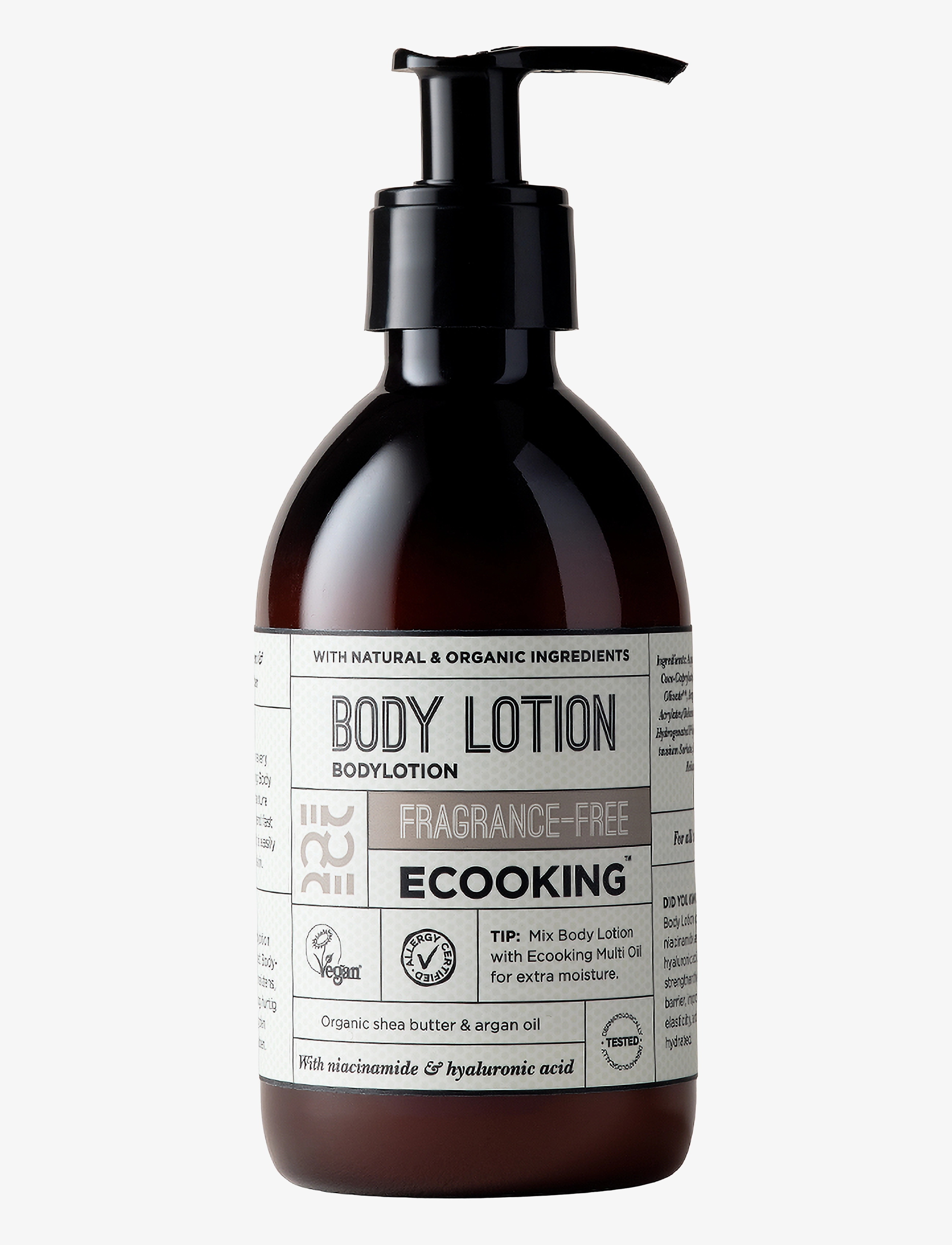 ECOOKING Body Lotion Fragrance Free - Kropspleje - NO COLOUR / undefined
