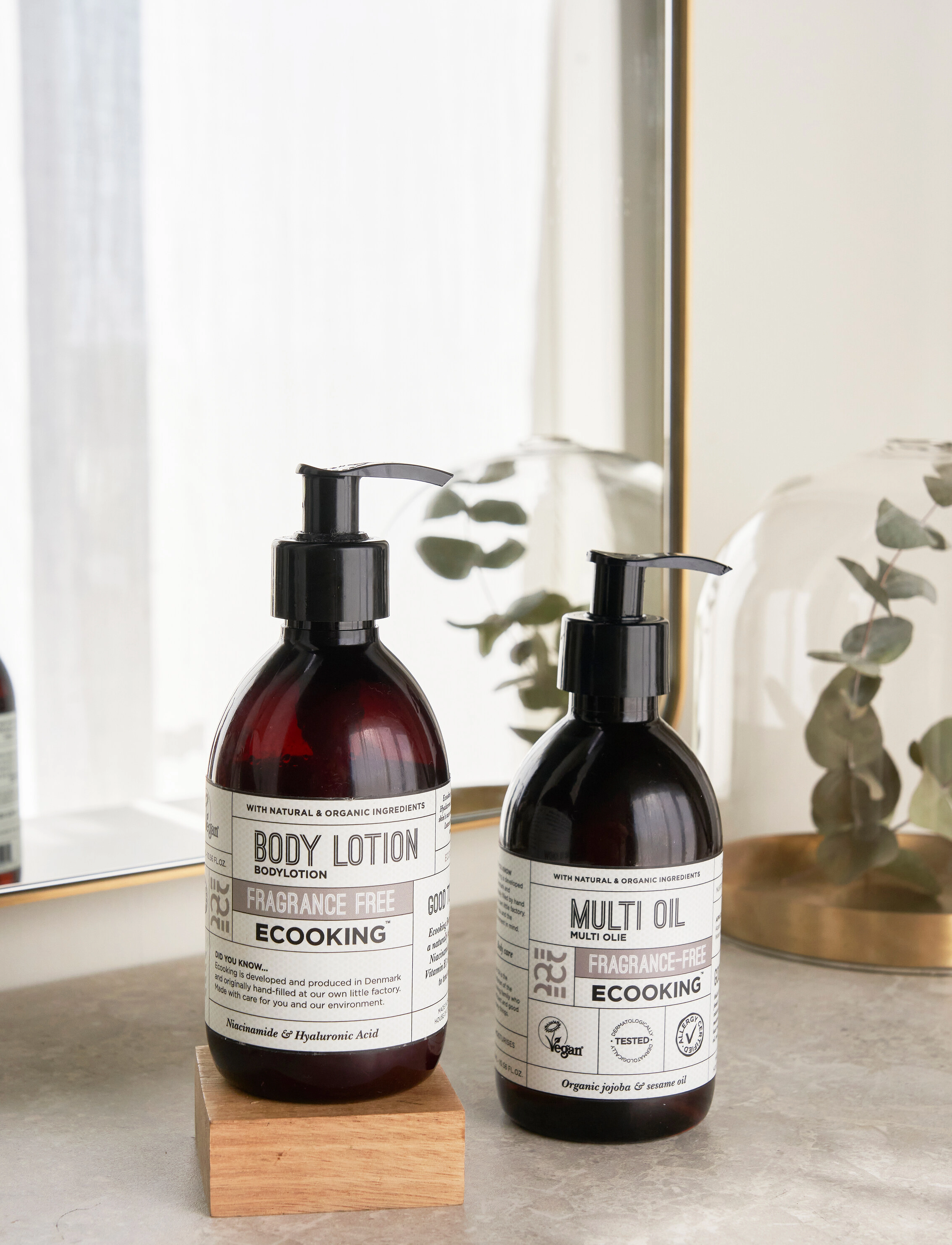 ECOOKING Body Lotion Fragrance Free, 300 ml, Nude, Kropspleje > Cremer & Lotions & Bodybutter, Dame