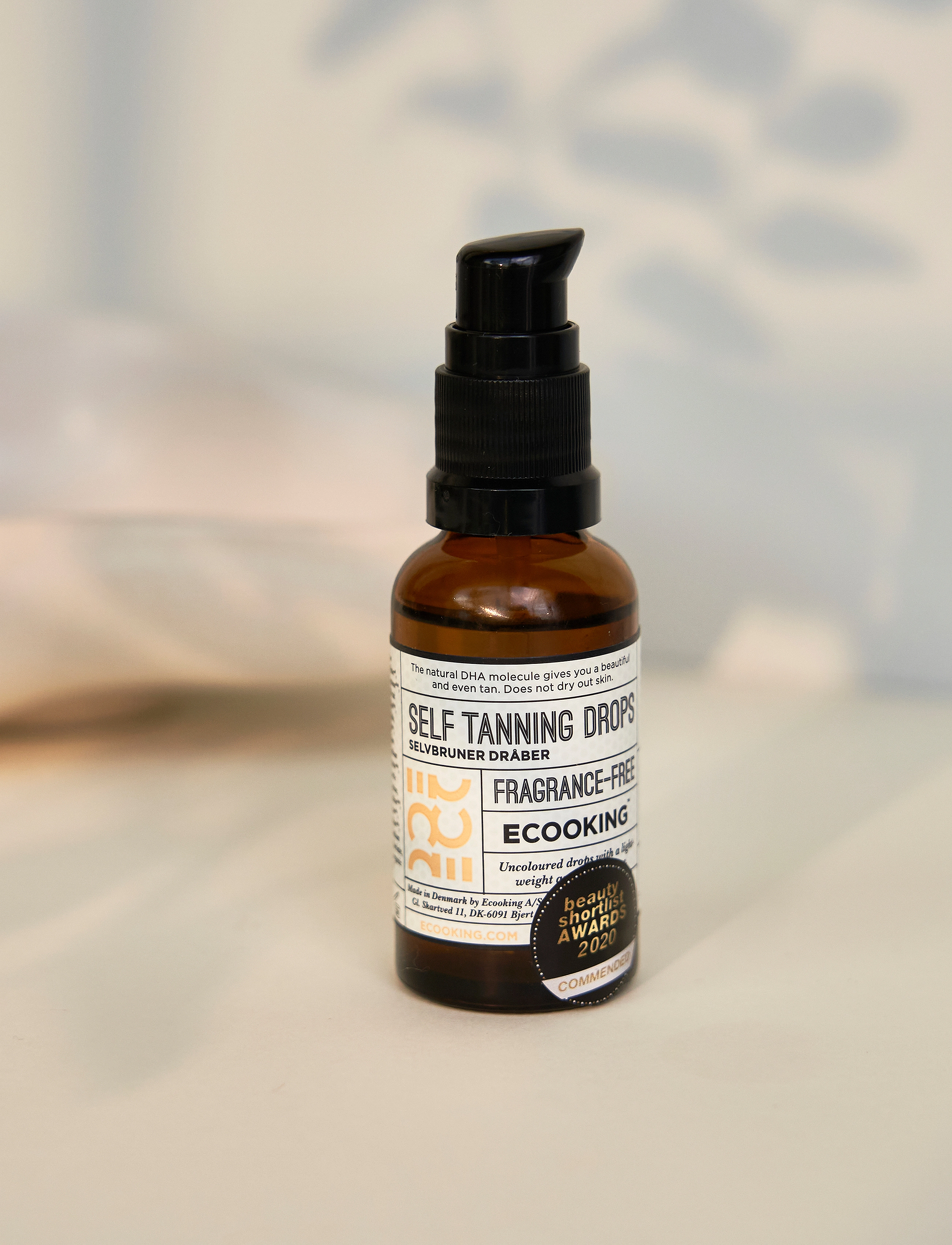 ECOOKING Self Tanning Drops, 30 ml, Nude, Selvbrunere > Dråber, Dame