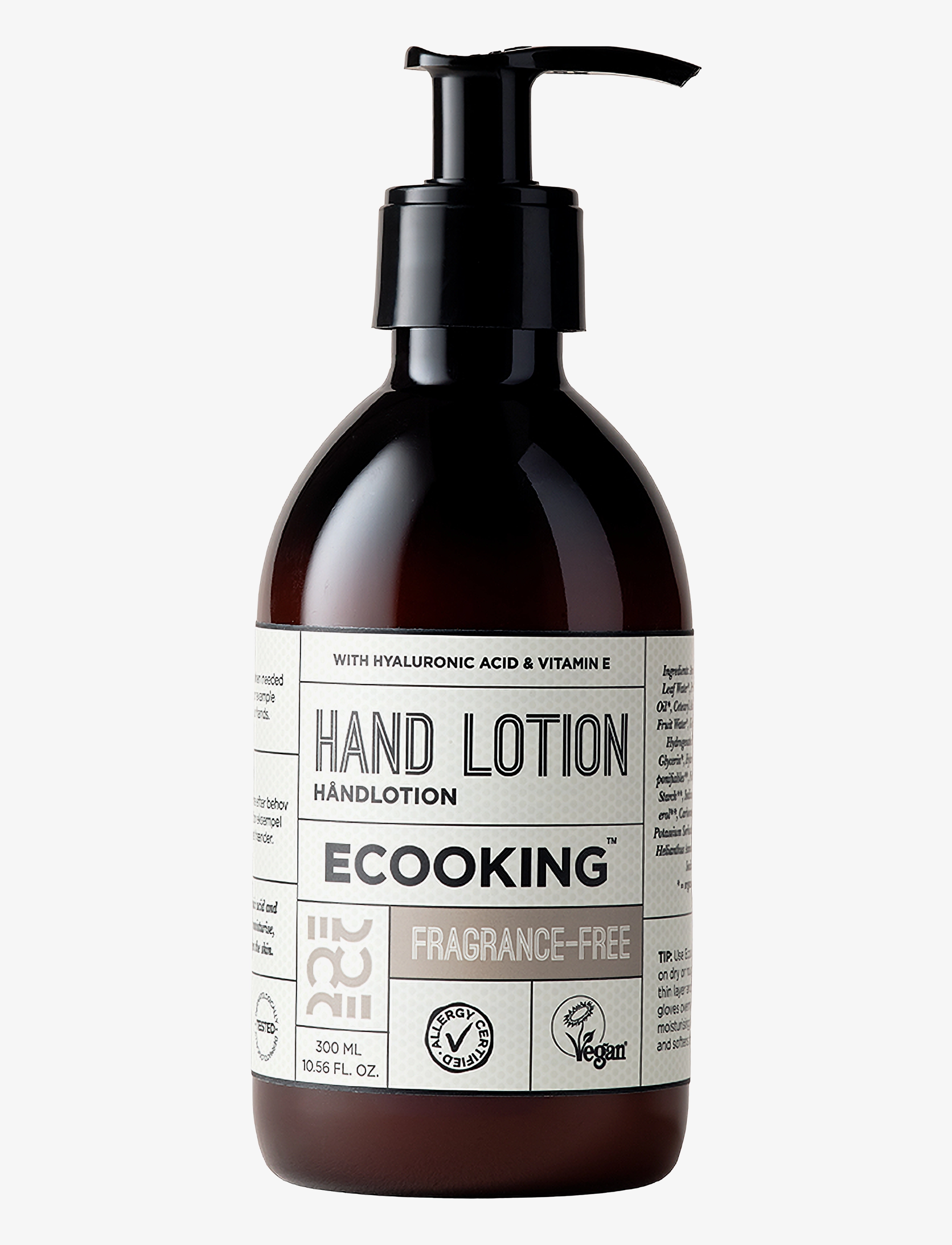 ECOOKING Hand Lotion Fragrance Free, Hand Creme, Nude, Str: 300 ml