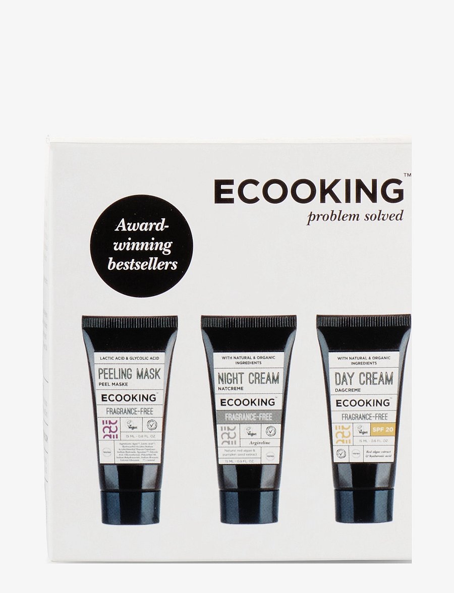 ECOOKING - Box 3 - Day cream SPF20, Night Cream FF, Peel Mask 15 ml - no colour - 1