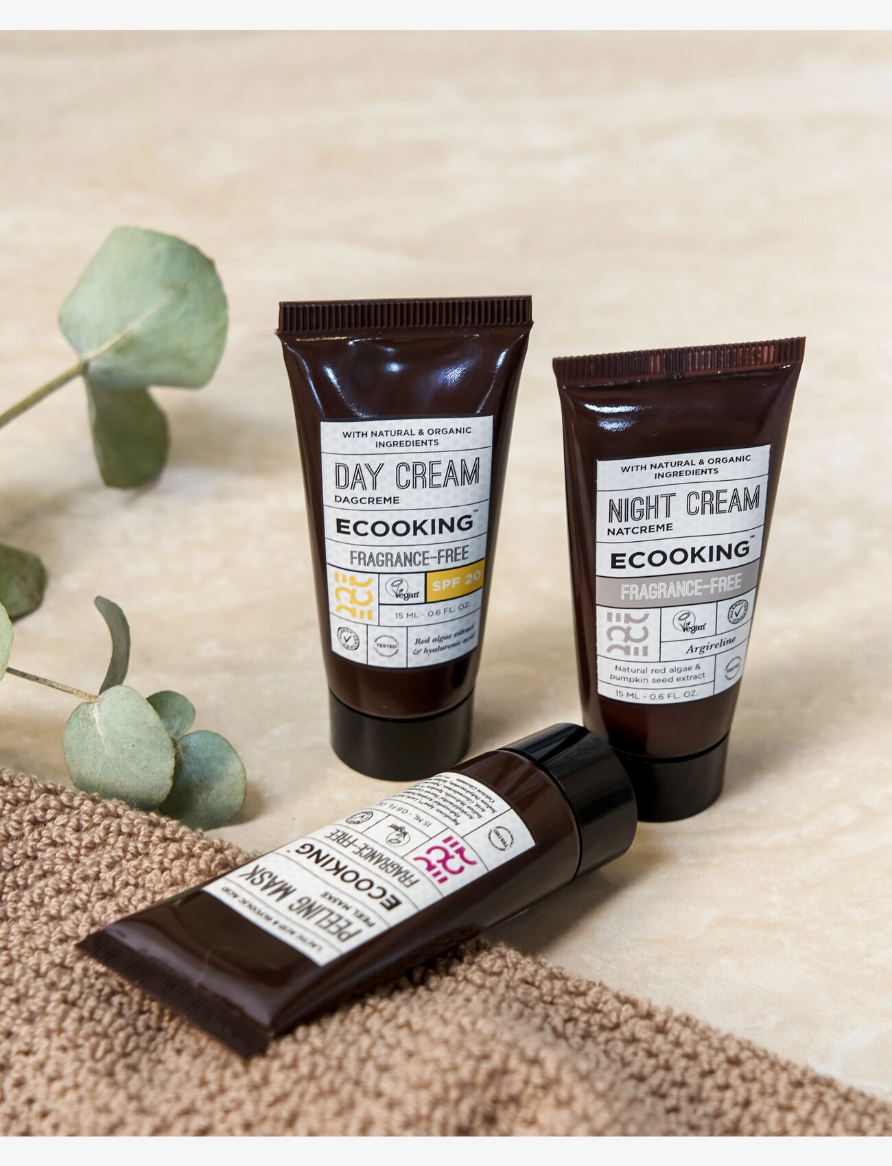 ECOOKING - Box 3 - Day cream SPF20, Night Cream FF, Peel Mask 15 ml - no colour - 2