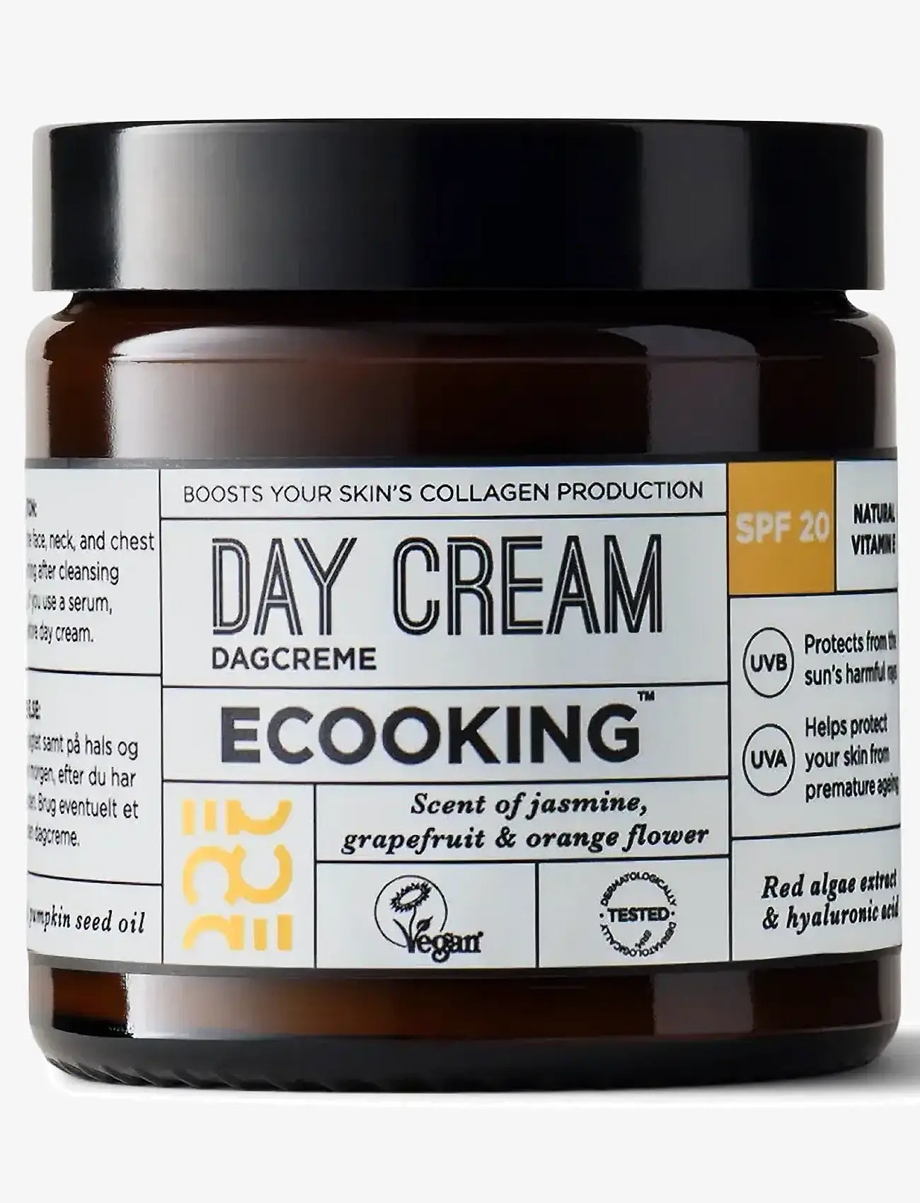 ECOOKING - Day Cream SPF20 – with fragrance - fugtpleje - no color - 0