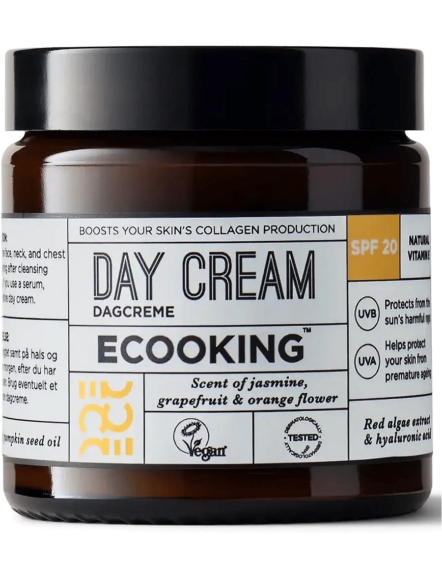 ECOOKING - Day Cream SPF20 – with fragrance - no color - 0