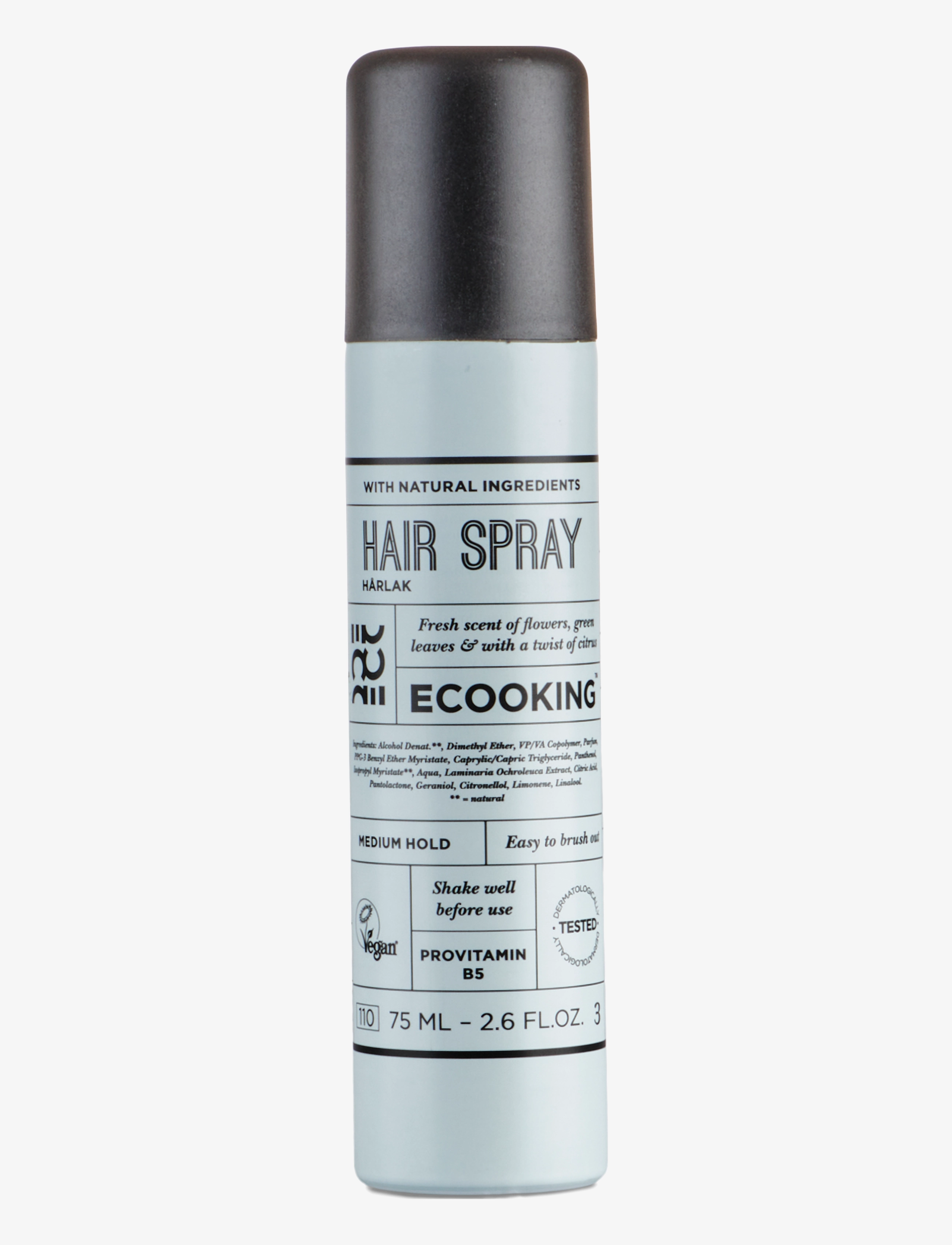 ECOOKING Hair Spray (Small), Hårspray & Foam, Nude, Str: 75 ML