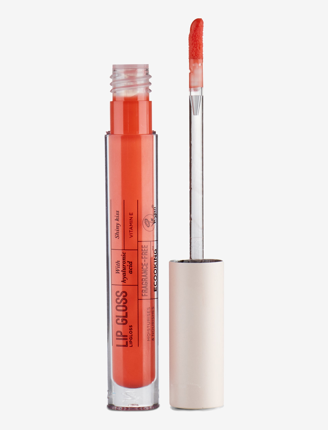 ECOOKING Lip Gloss, Lipgloss, Koral, Str: ONE SIZE