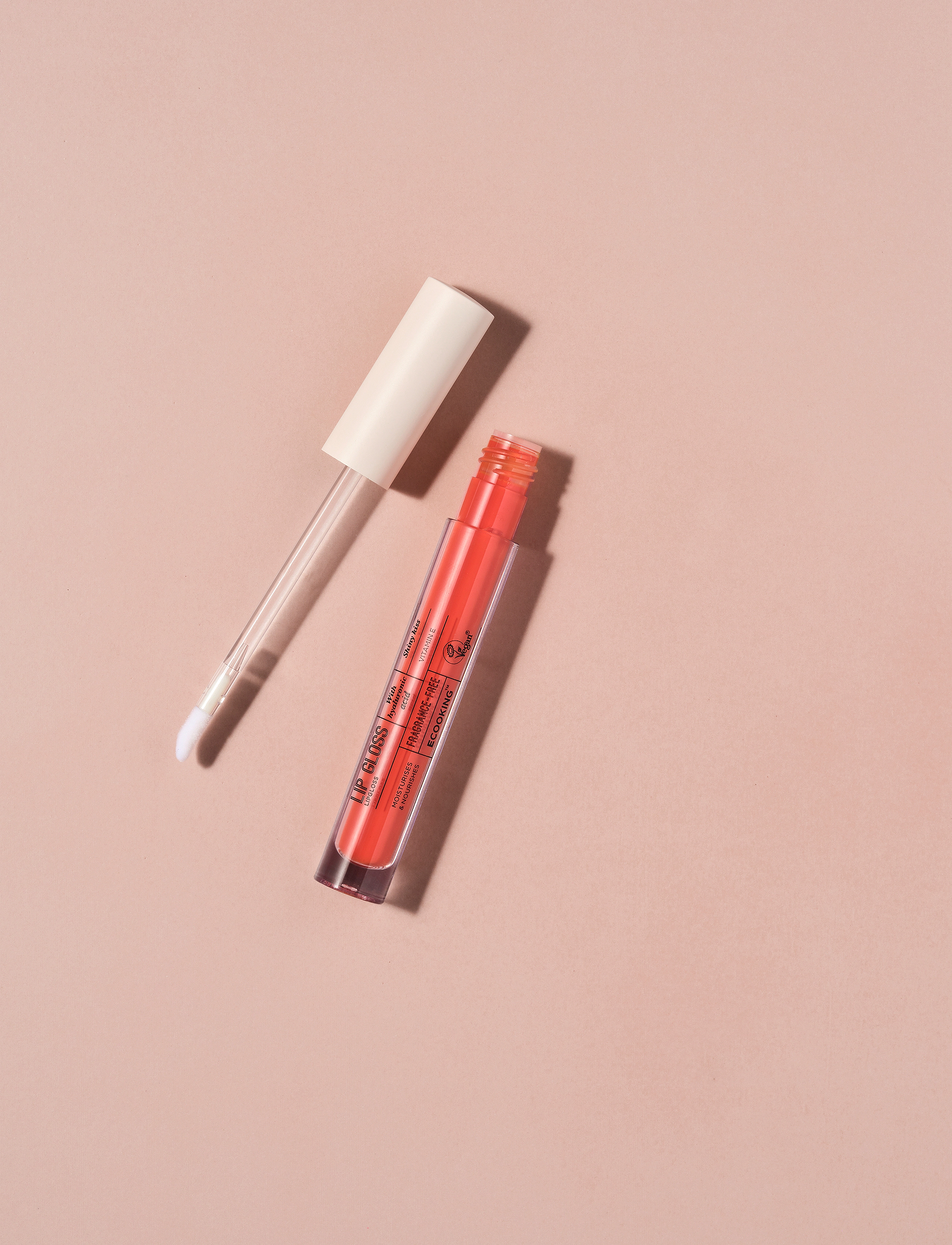 ECOOKING Lip Gloss, One Size, Coral, Læber > Lipgloss, Dame