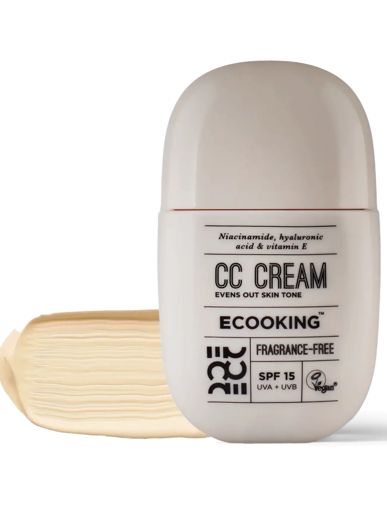 ECOOKING CC Cream 01 - 30 ml - Vis alt - FAIR / cream