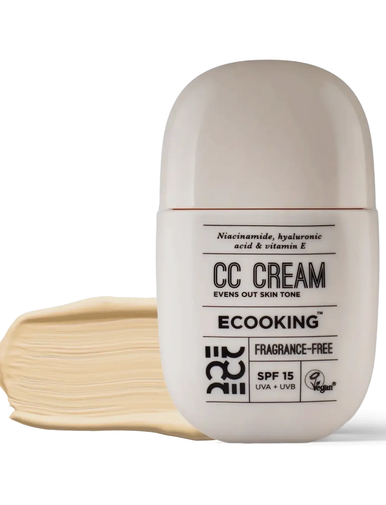 ECOOKING CC Cream 02 - 30 ml - Ansigtsmakeup - LIGHT / beige