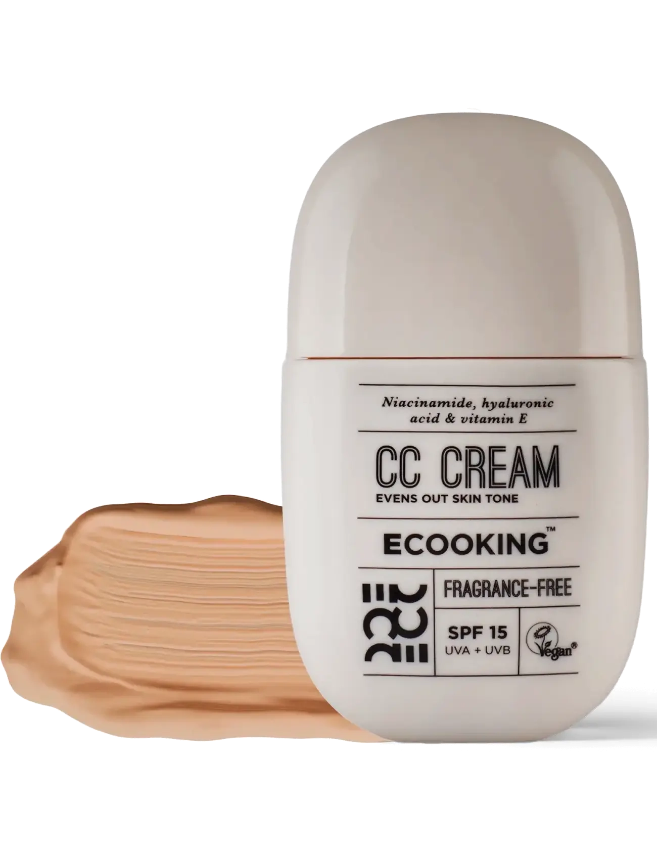 ECOOKING CC Cream 03 - 30 ml - Ansigtsmakeup - MEDIUM / beige
