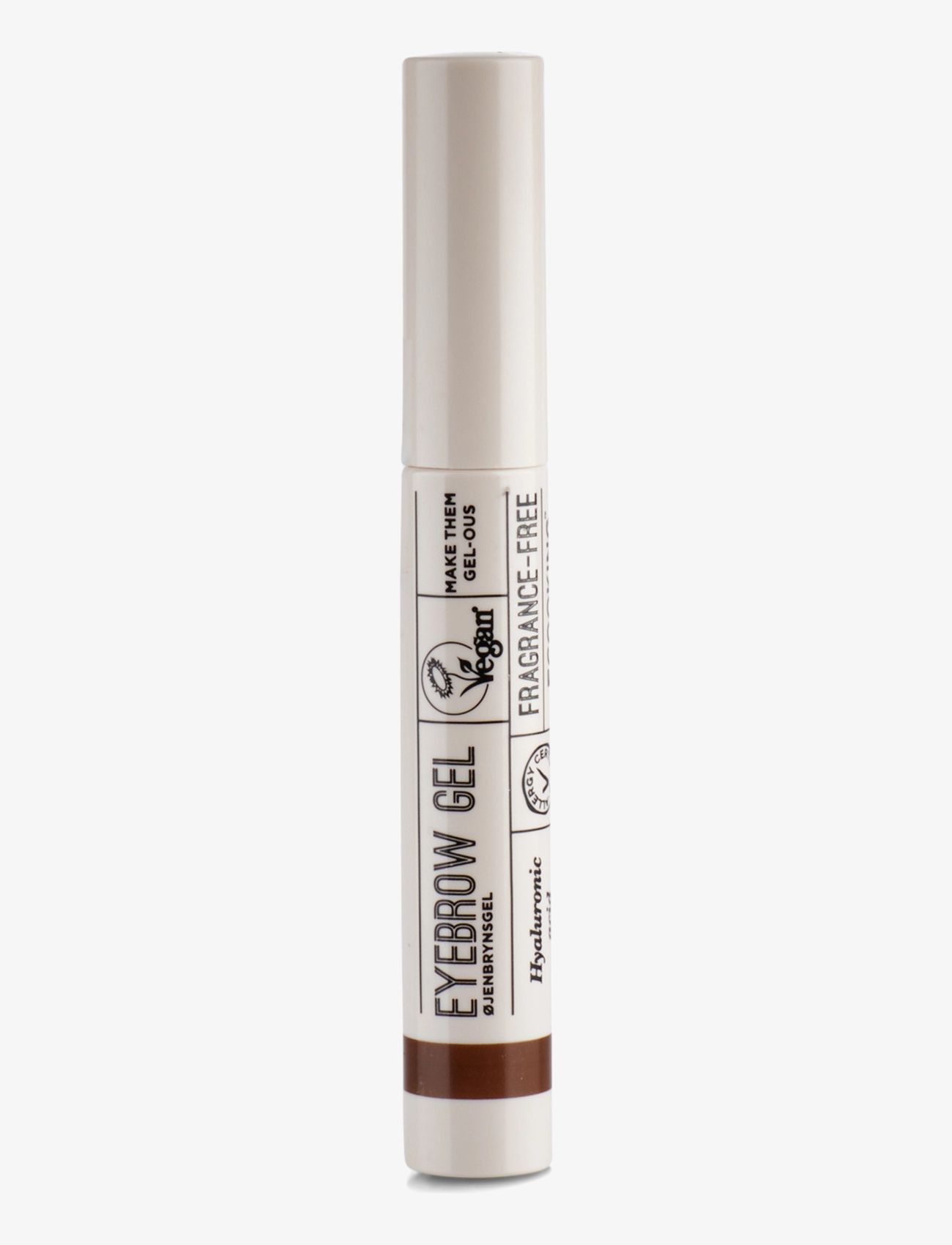 ECOOKING Eyebrow Gel 01, Øjenbrynsgel, Brun, Str: ONE SIZE