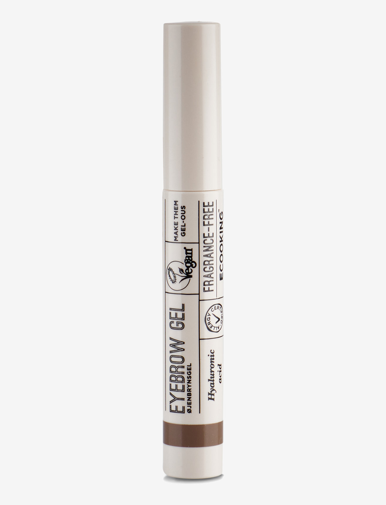 ECOOKING Eyebrow Gel 03, Øjenbrynsgel, Brun, Str: ONE SIZE