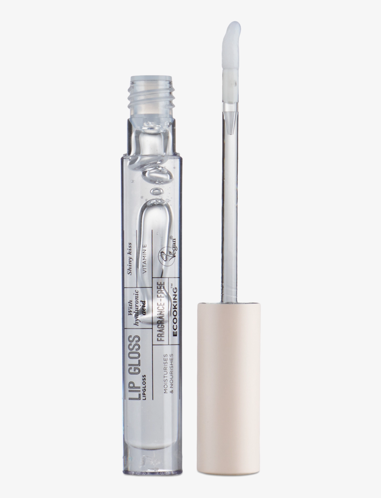 ECOOKING Lip Gloss 00, Lipgloss, Nude, Str: ONE SIZE