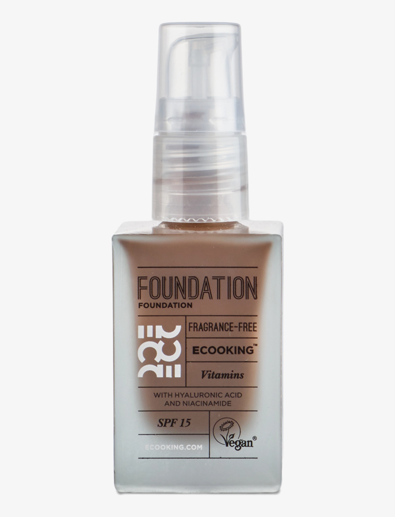 ECOOKING Foundation 12 - Ansigtsmakeup - CHOCOLATE / natural