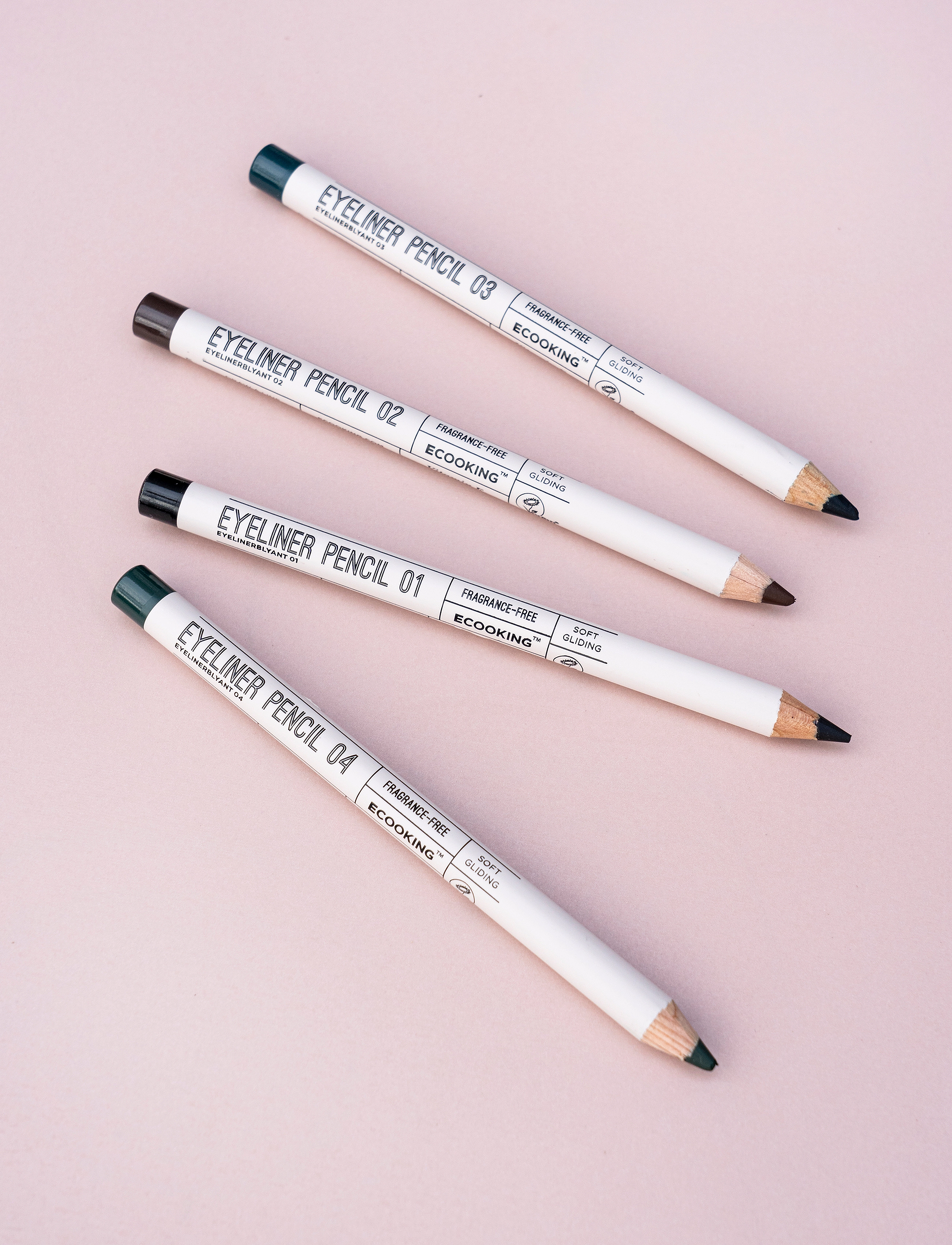ECOOKING Eyeliner - Pencil 01, One Size, Black, Øjne > Eyeliner, Dame