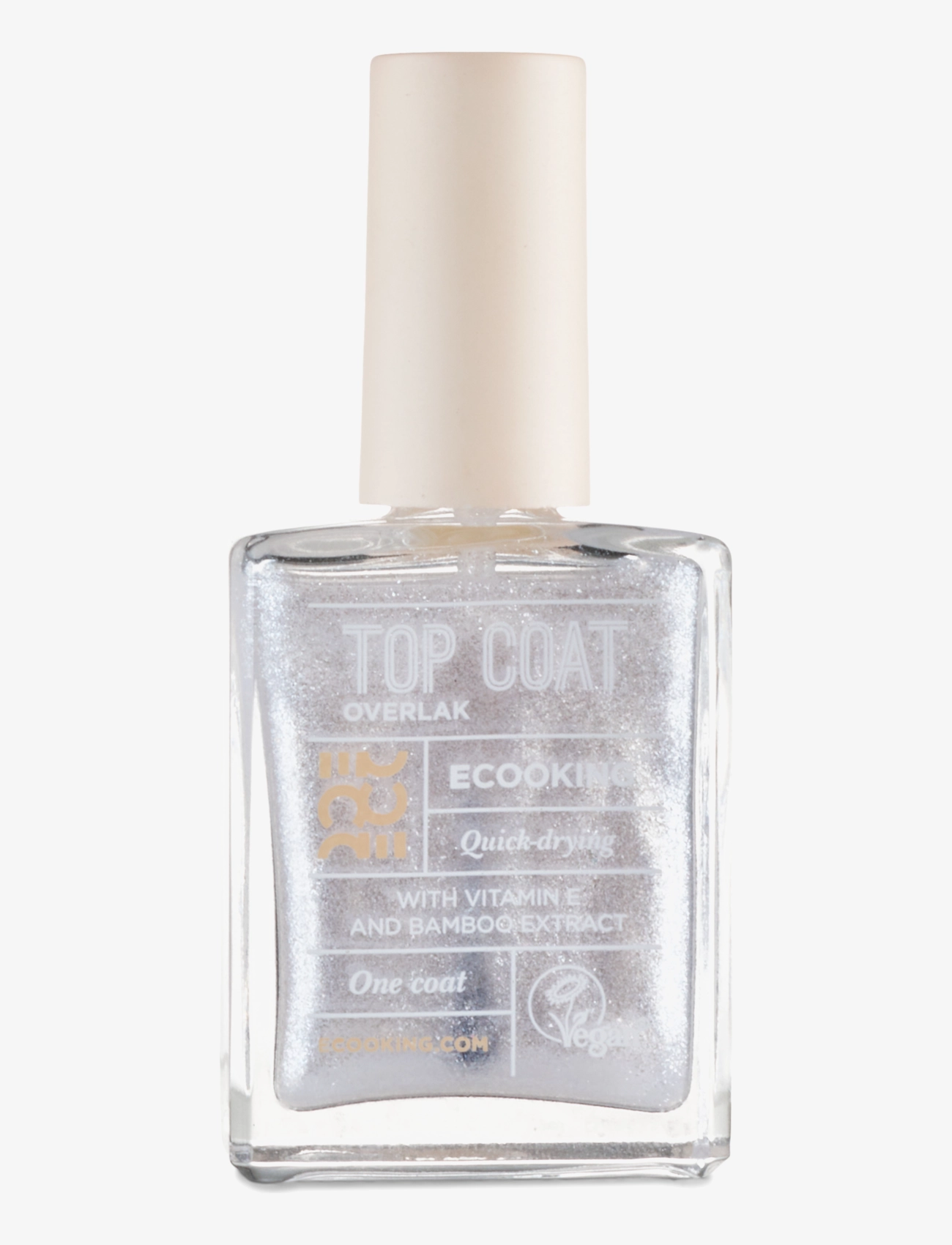 ECOOKING Nail Polish Top Coat - Glitter - Negleprodukter - NO COLOR / undefined