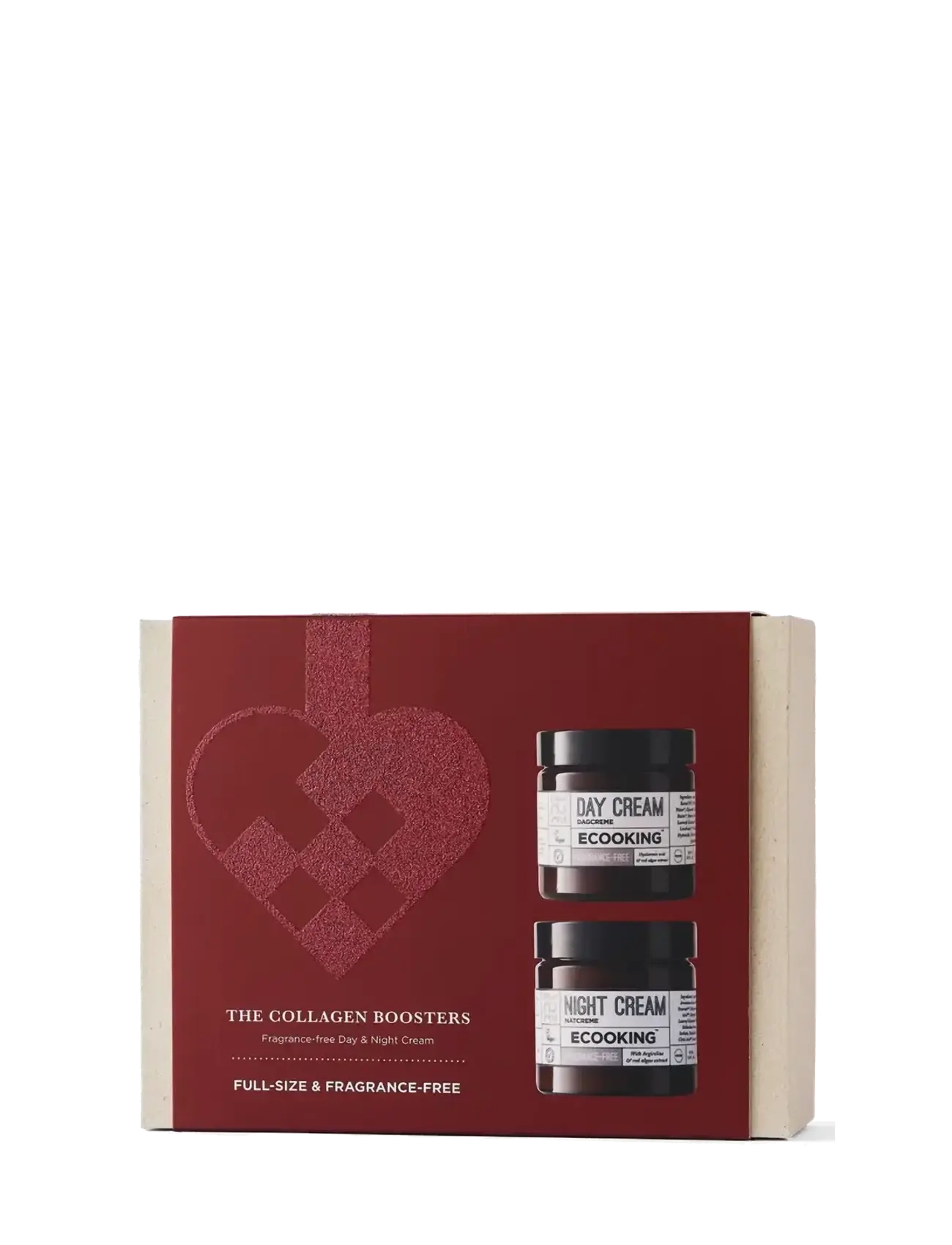 ECOOKING The Collagen Boosters - Day & Night Cream Set - Fragrance Free - Box 2026 - Komplekt - NO COLOUR / undefined
