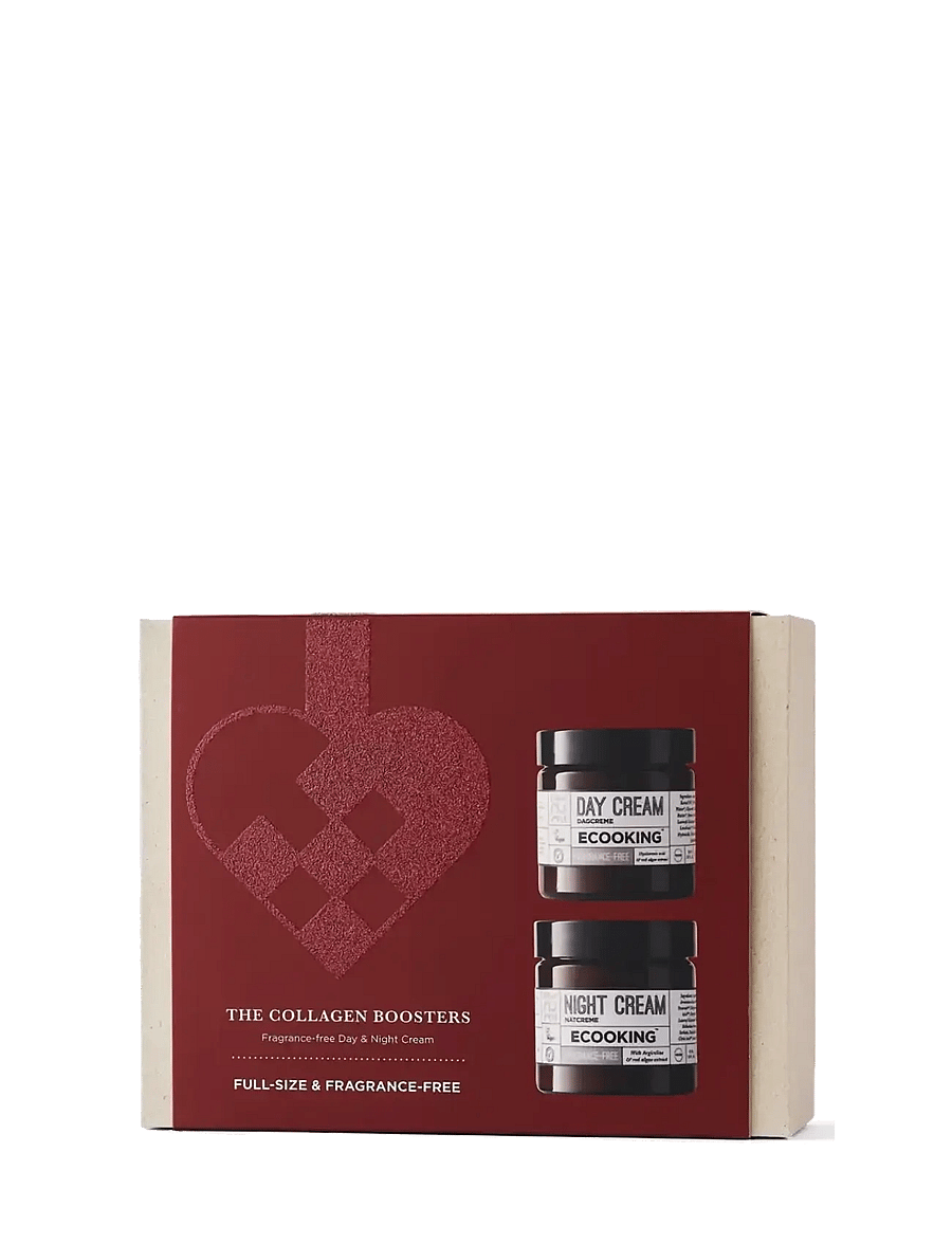 ECOOKING - The Collagen Boosters - Day & Night Cream Set - Fragrance Free - Box 2026 - no colour - 0