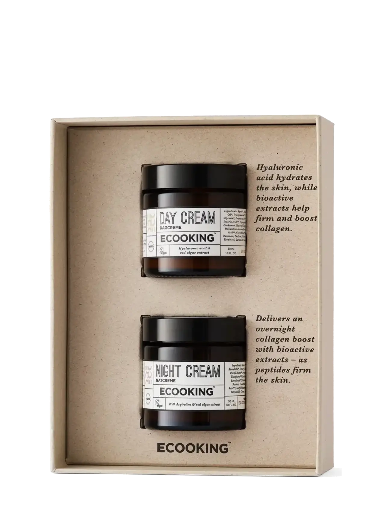 ECOOKING - The Collagen Boosters - Day & Night Cream Set - Box 2026 - no colour - 1