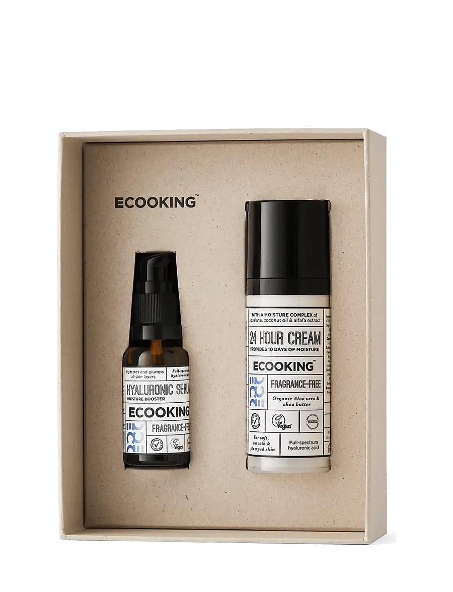ECOOKING - Hydra Heroes - 24H Cream & Hyaluronic Serum - Fragrance Free - Box 2026 - no colour - 1