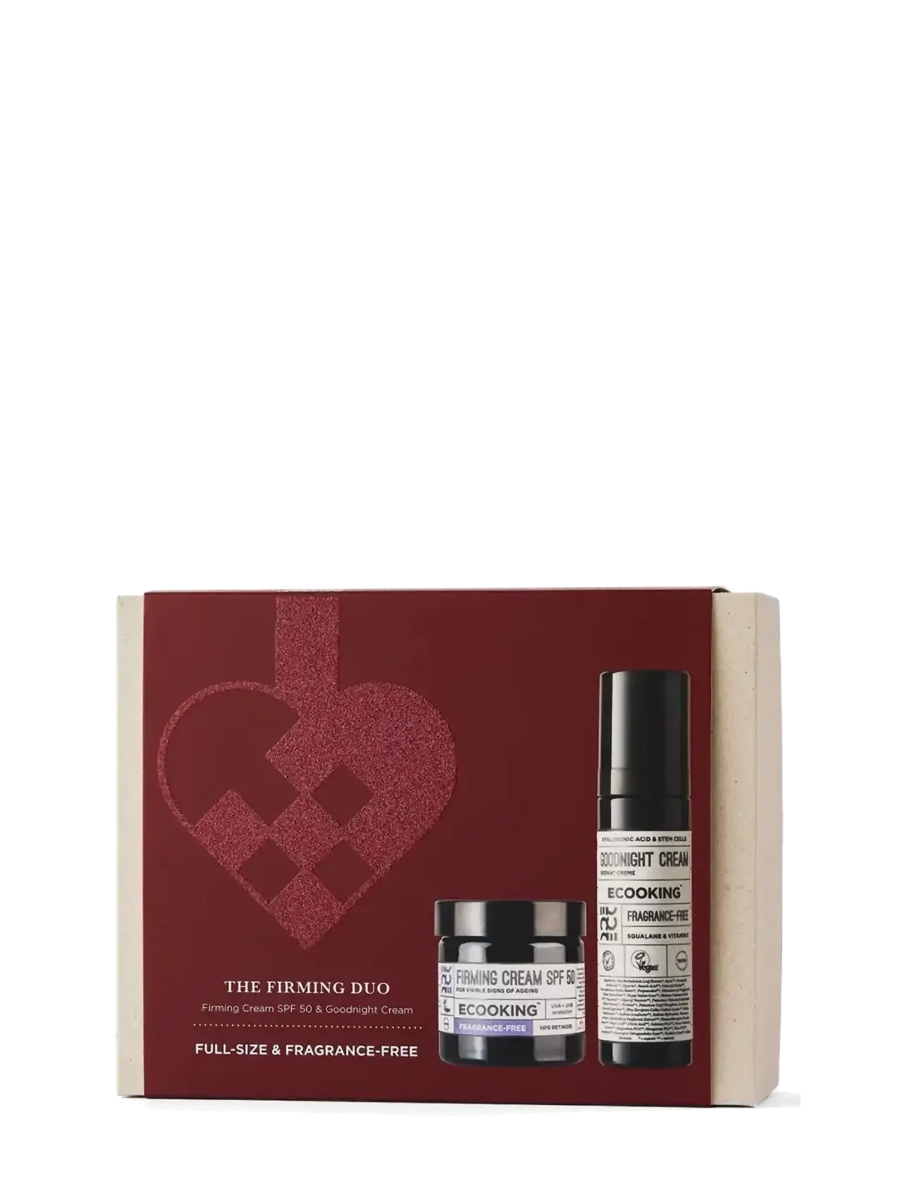 ECOOKING The Firming Duo - SPF 50 Day Cream & Night Cream - Fragrance Free - Box 2026 - Nahahoolduskomplektid - NO COLOUR / undefined