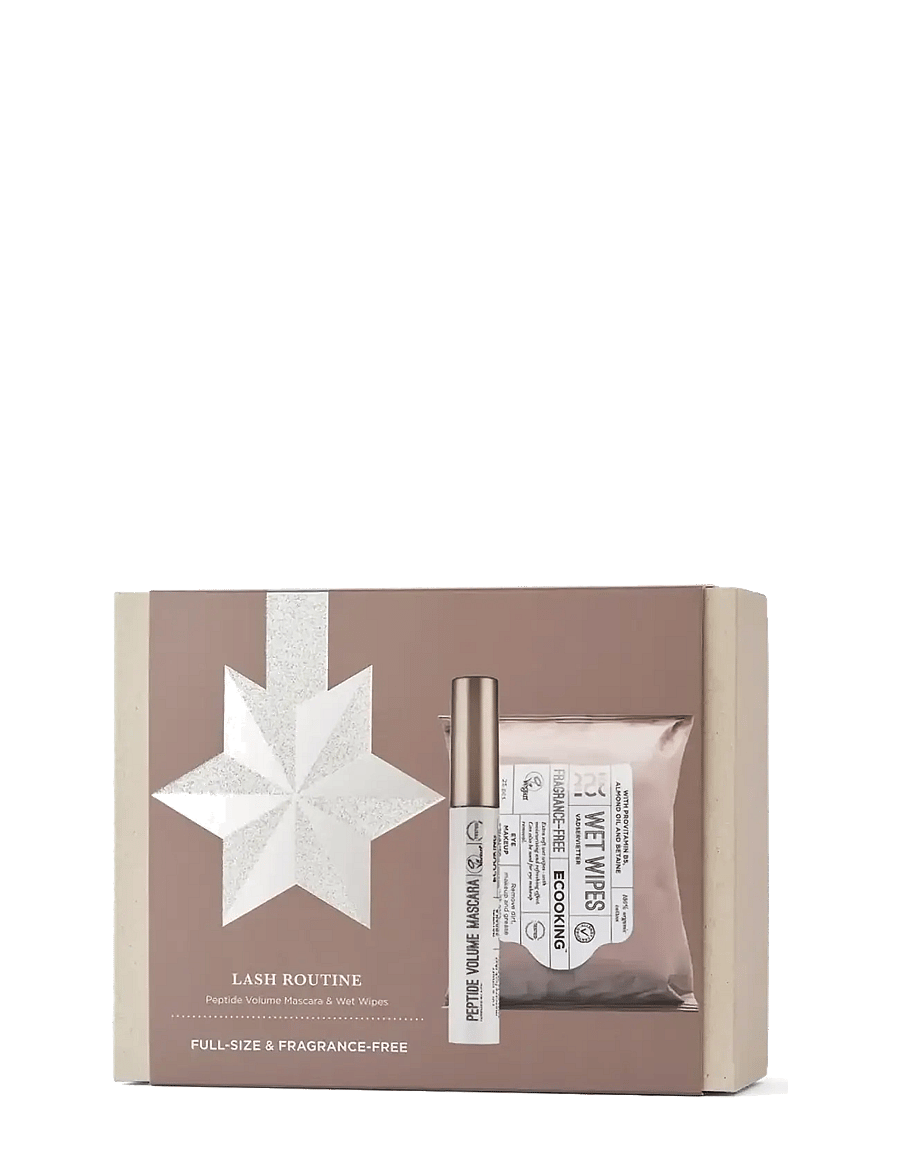 ECOOKING - Lash Routine - Mascara & Wet wipes - Fragrance Free - Box 2026 - no colour - 0