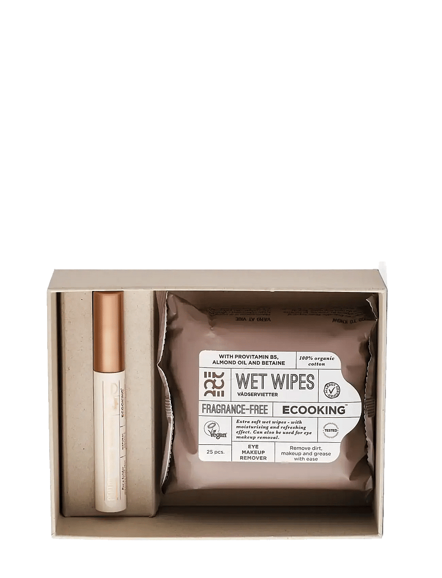 ECOOKING - Lash Routine - Mascara & Wet wipes - Fragrance Free - Box 2026 - no colour - 1