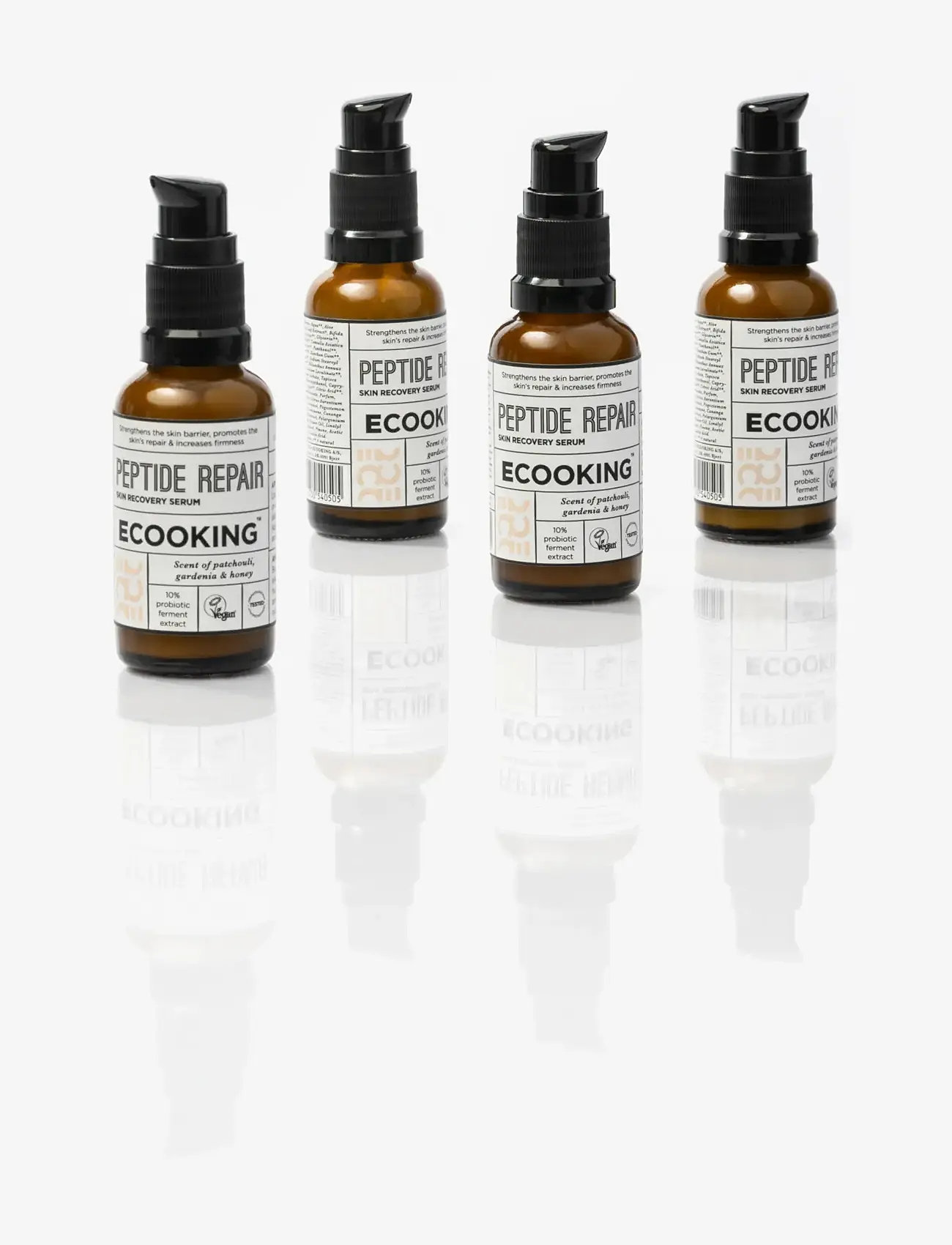 ECOOKING - Peptide Repair - 30 ml - hår - clear - 4