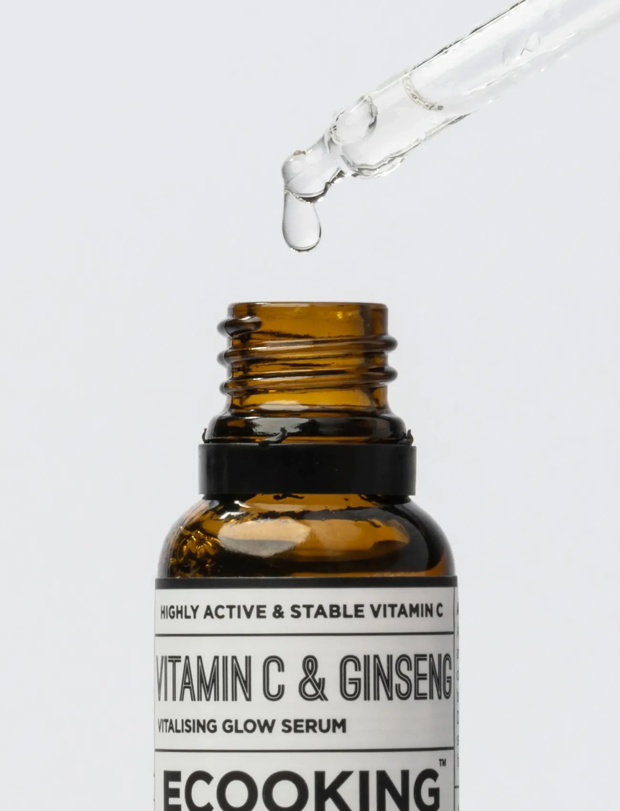 ECOOKING Ecooking Vitamin C & Ginseng Serum - 20 ml, 20 ml, Nude, Ansigt > Serum, Dame