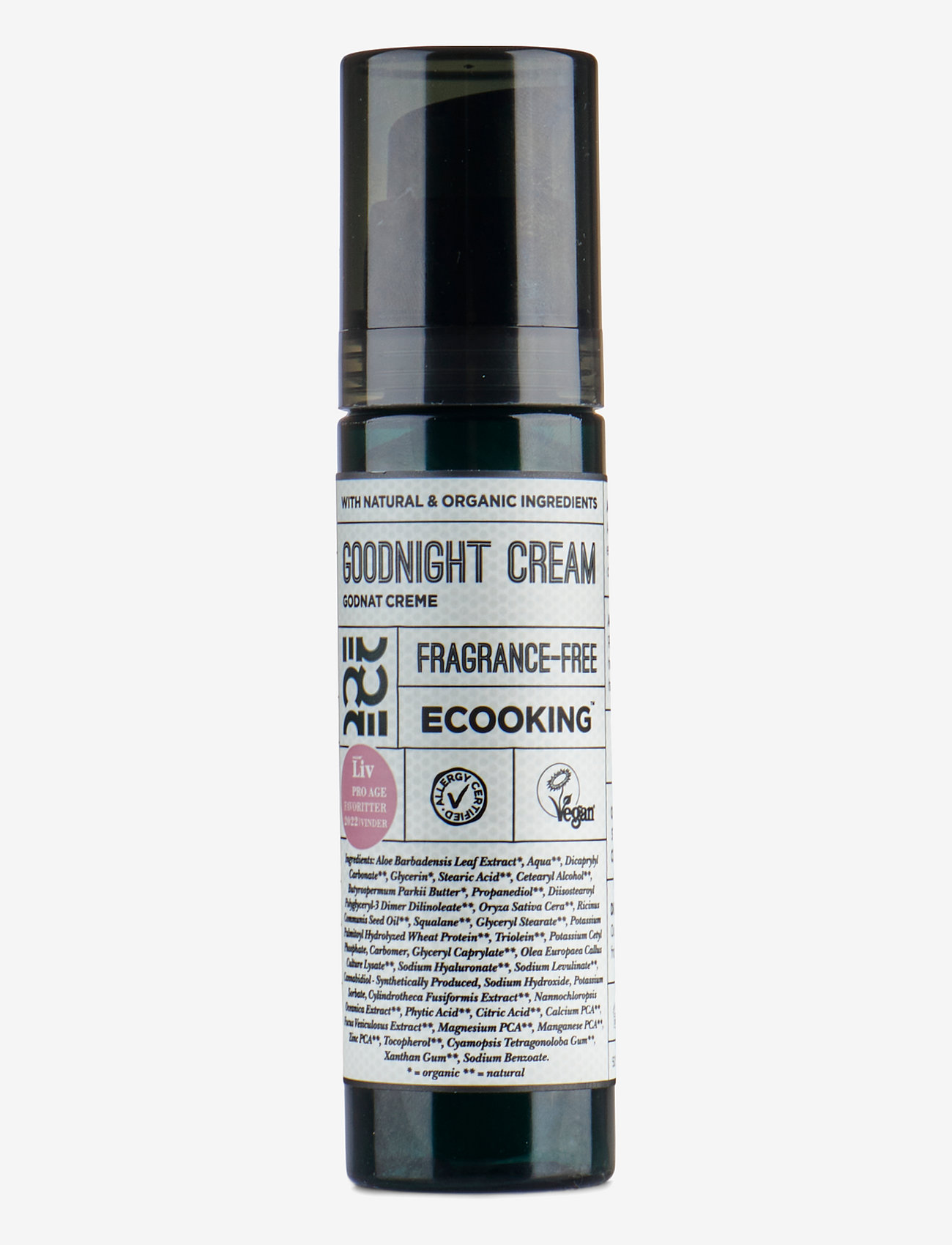 ECOOKING - 50+ Goodnight Cream Fragrance Free - natcremer - no color - 1