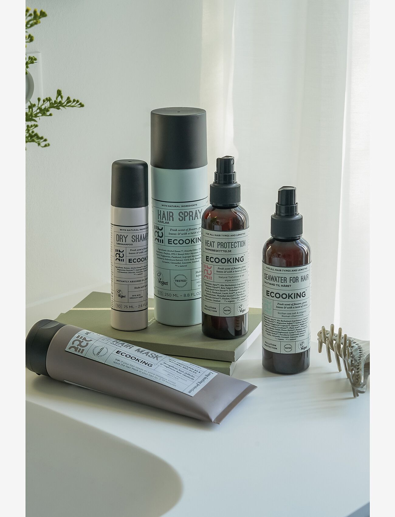 ECOOKING - Volume Hair Spray - hårspray - no colour - 0