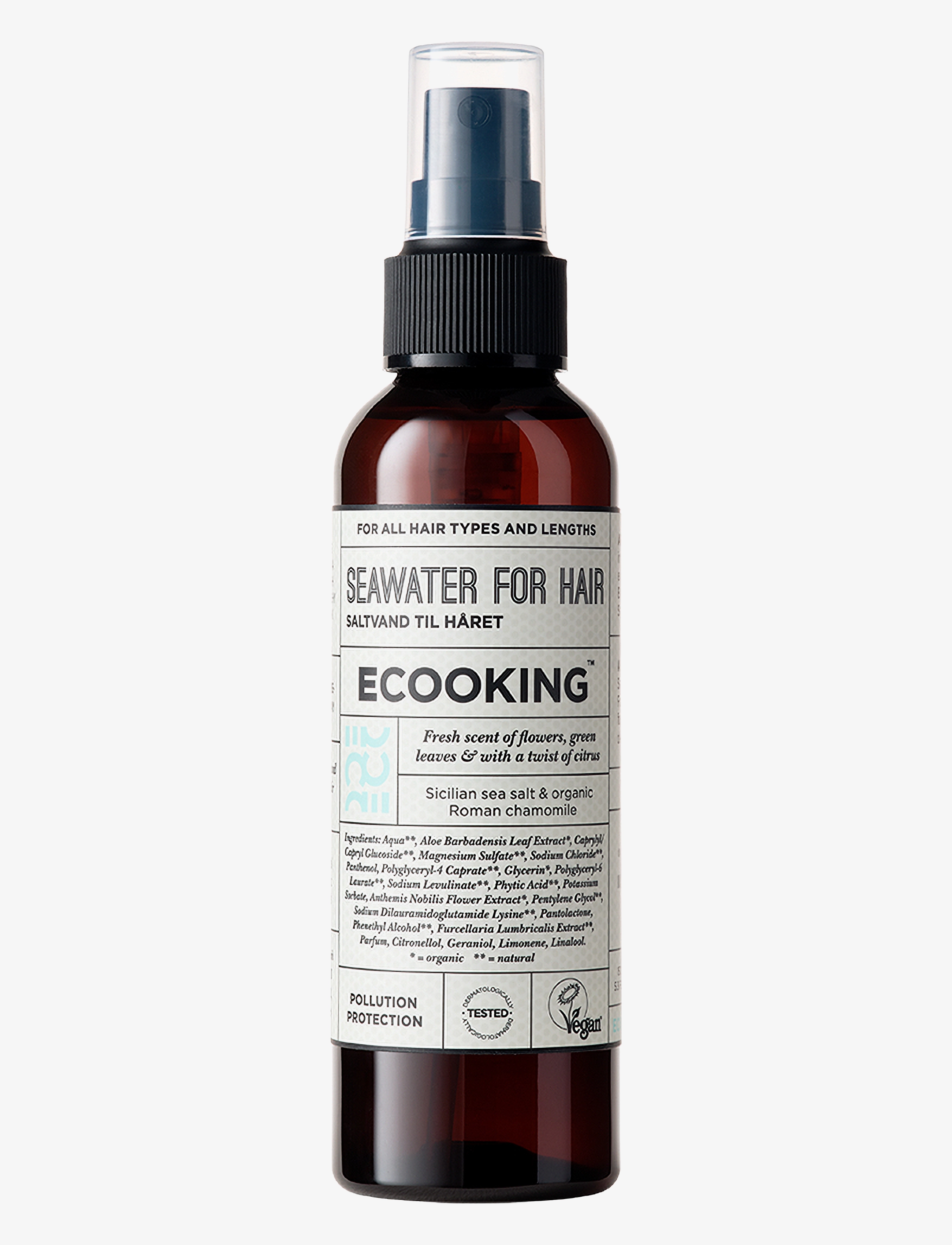 ECOOKING Seawater For Hair, 150 ml, Nude, Styling > Saltspray, Dame