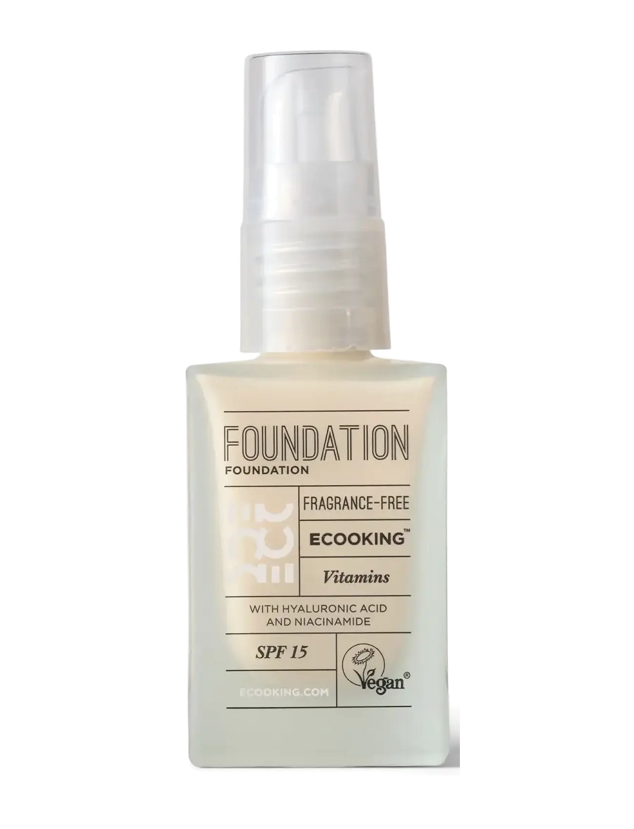 ECOOKING Foundation 02 - 30 ml, 30 ml, Ansigt > Foundation, Dame