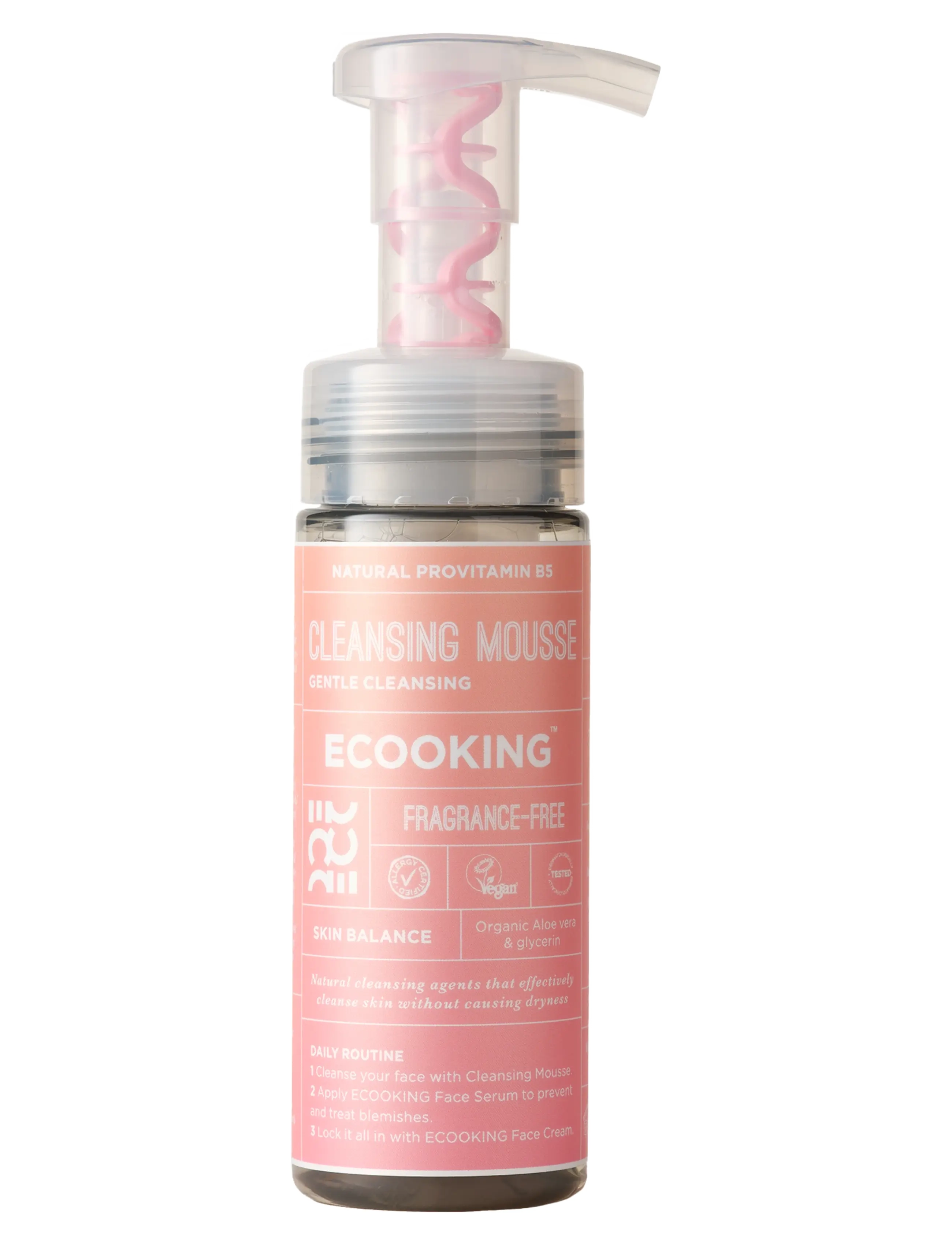 ECOOKING Cleansing Mousse - Ansiktsrengöring - NO COLOUR / undefined