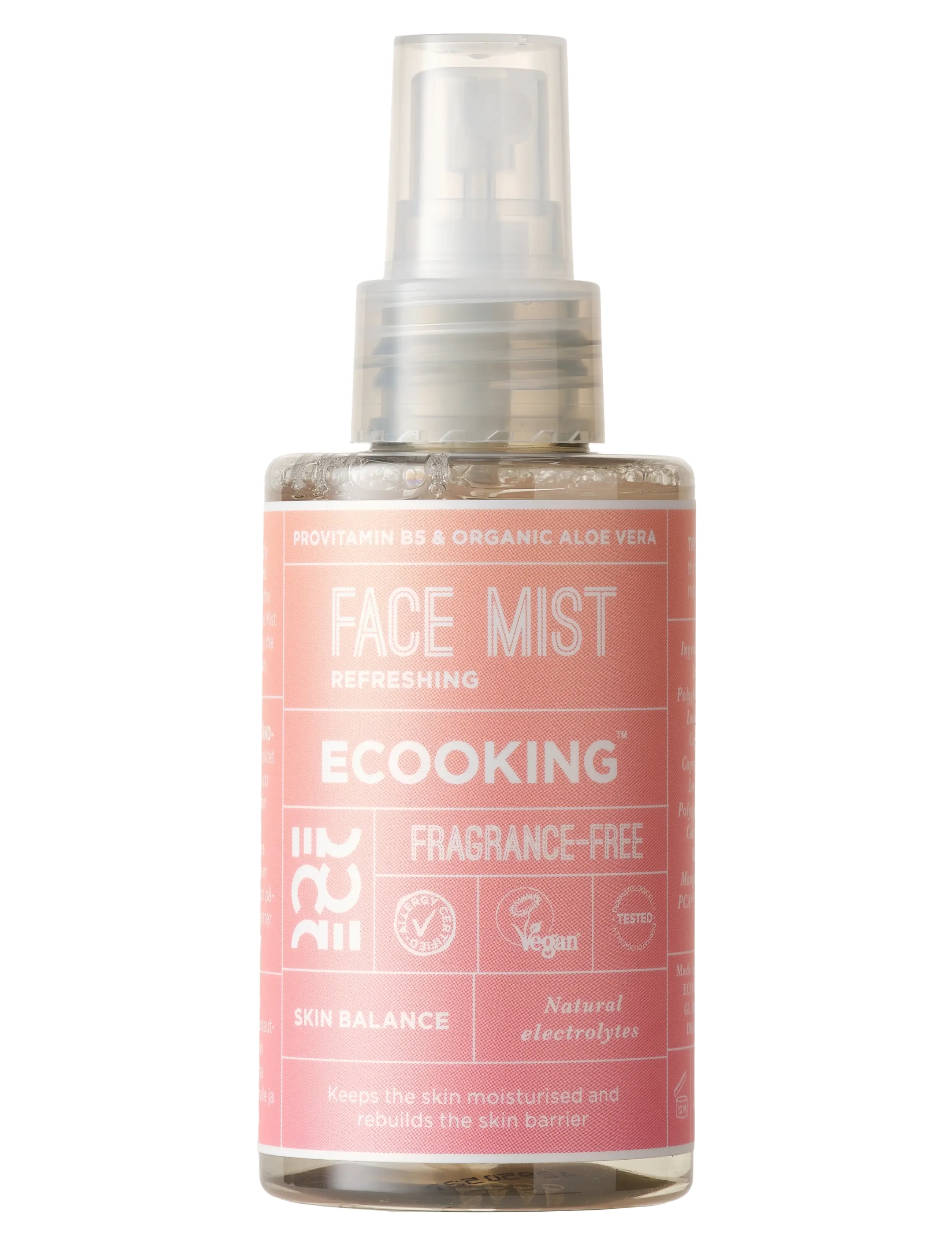 ECOOKING Face Mist, Toner, Nude, Str: 125 ML
