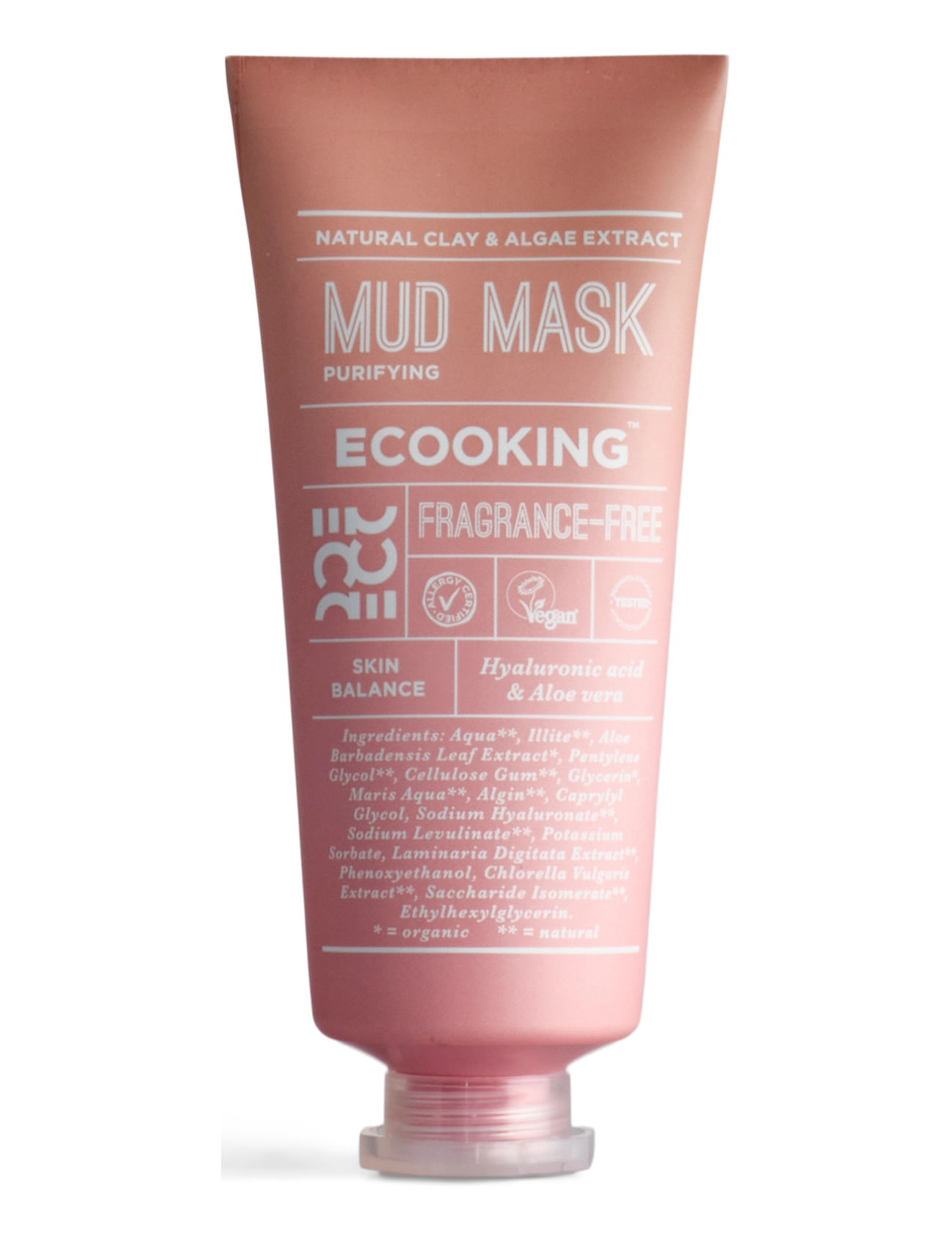 ECOOKING Mud Mask, Lermaske, Nude, Str: 30 ML