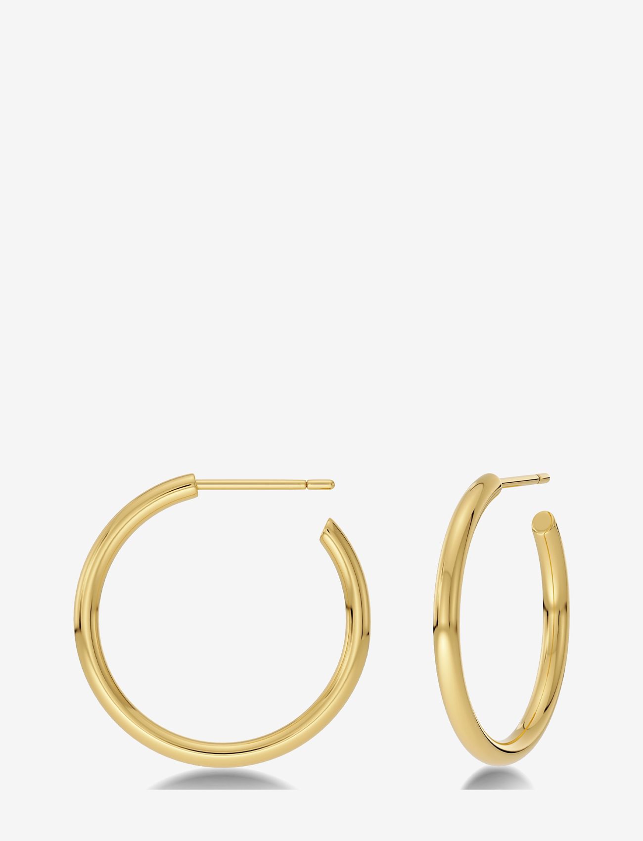 Edblad - Hoops Earrings  Medium - hoops - gold - 1