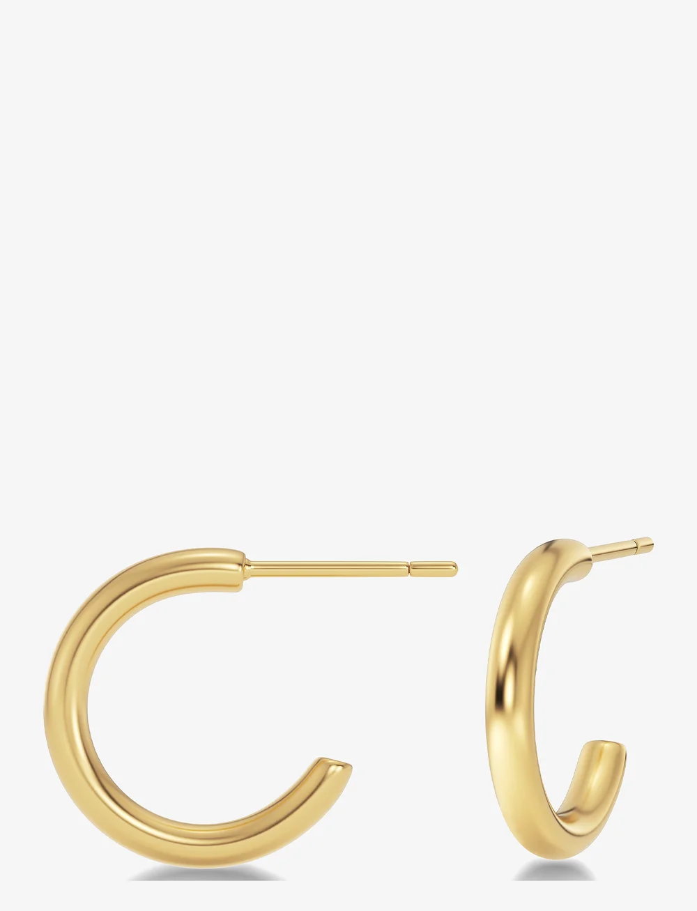 Edblad - Hoops Earrings Small - creoler & hoops - gold - 1