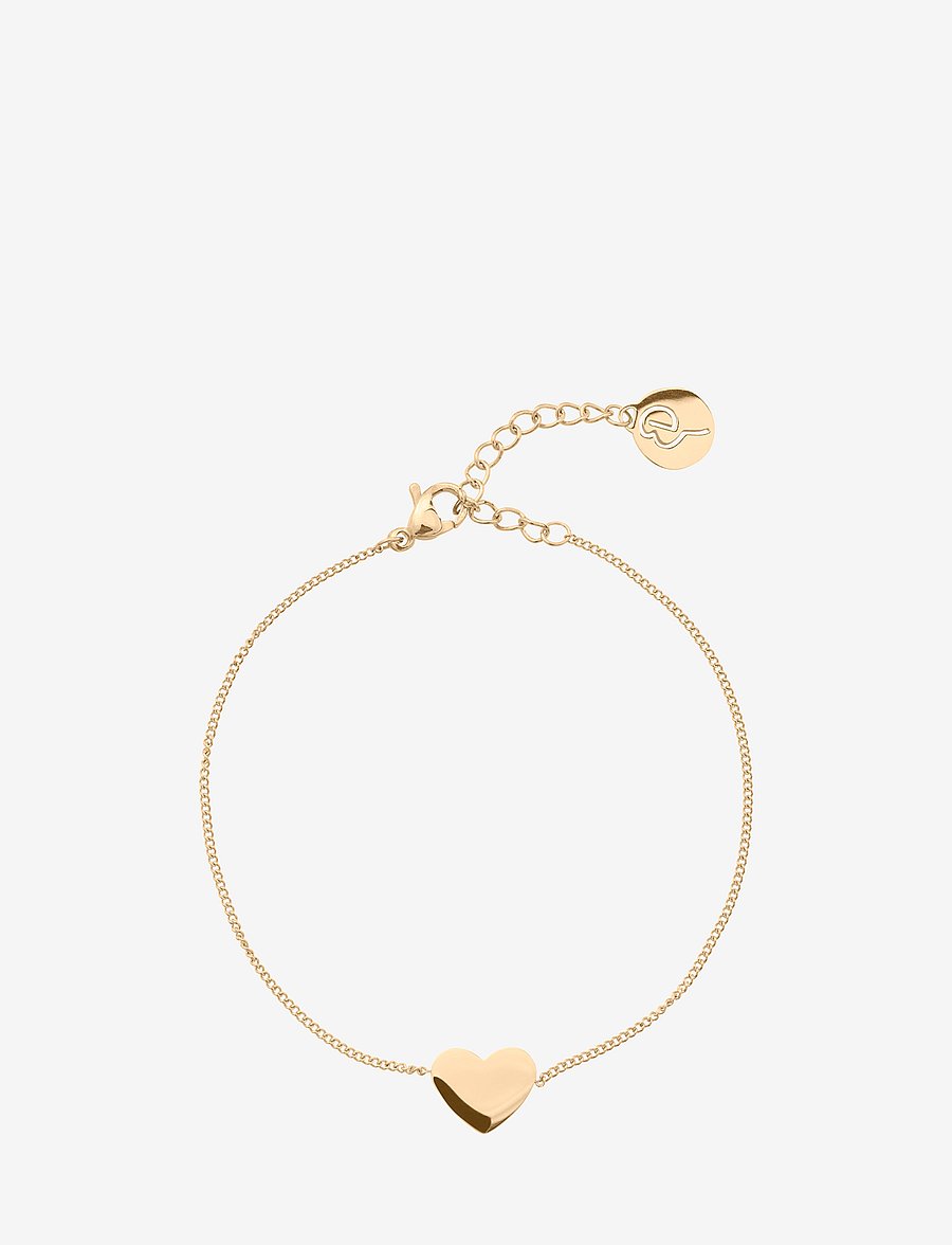 Edblad - Pure Heart Bracelet - kettingarmbanden - gold - 0