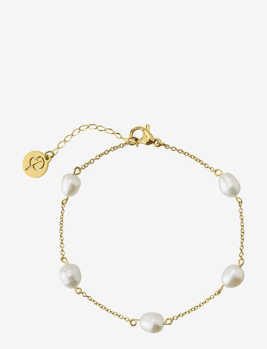 Edblad - Perla Bracelet Multi - kædearmbånd - gold - 1