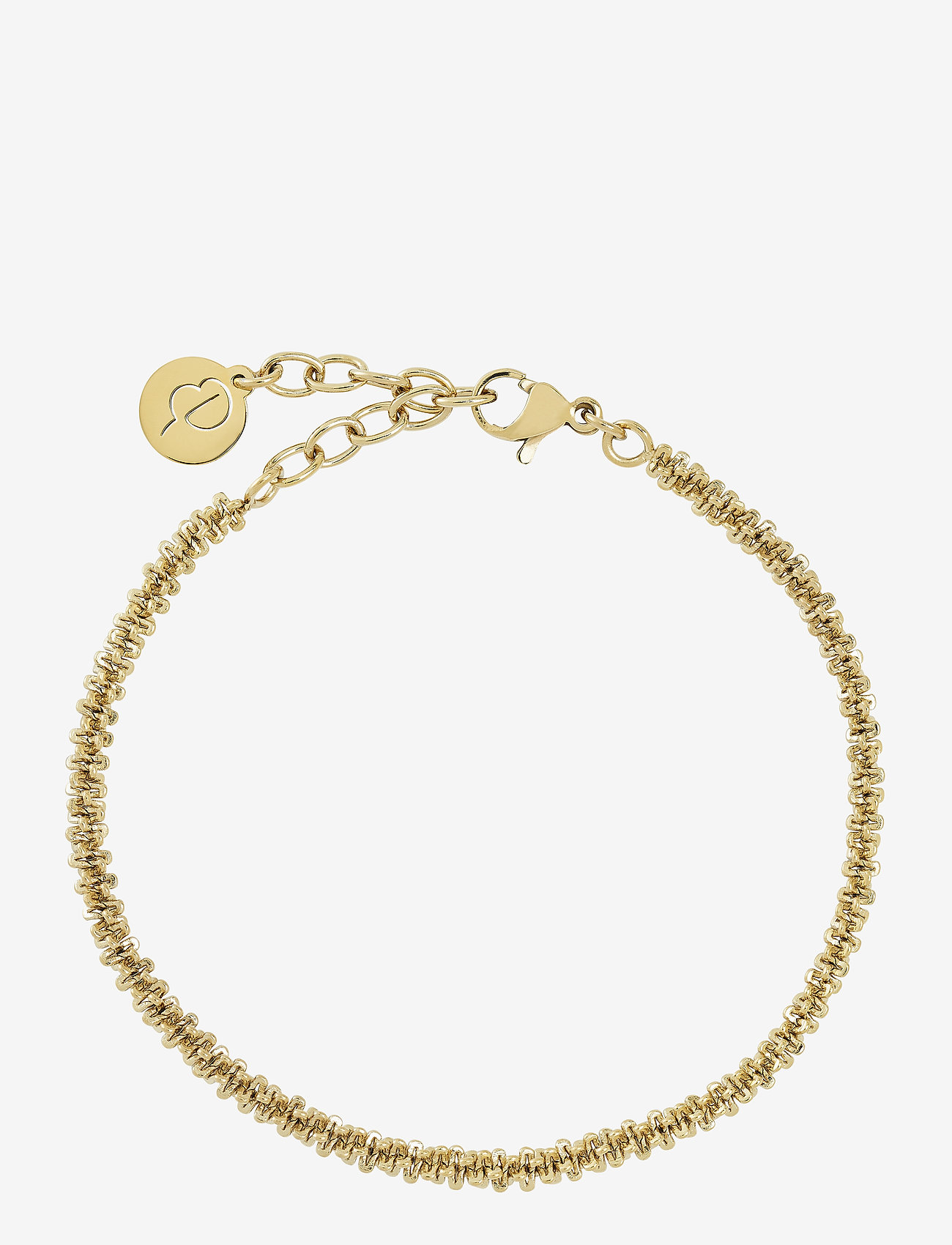 Edblad - Tinsel Bracelet - kædearmbånd - gold - 0